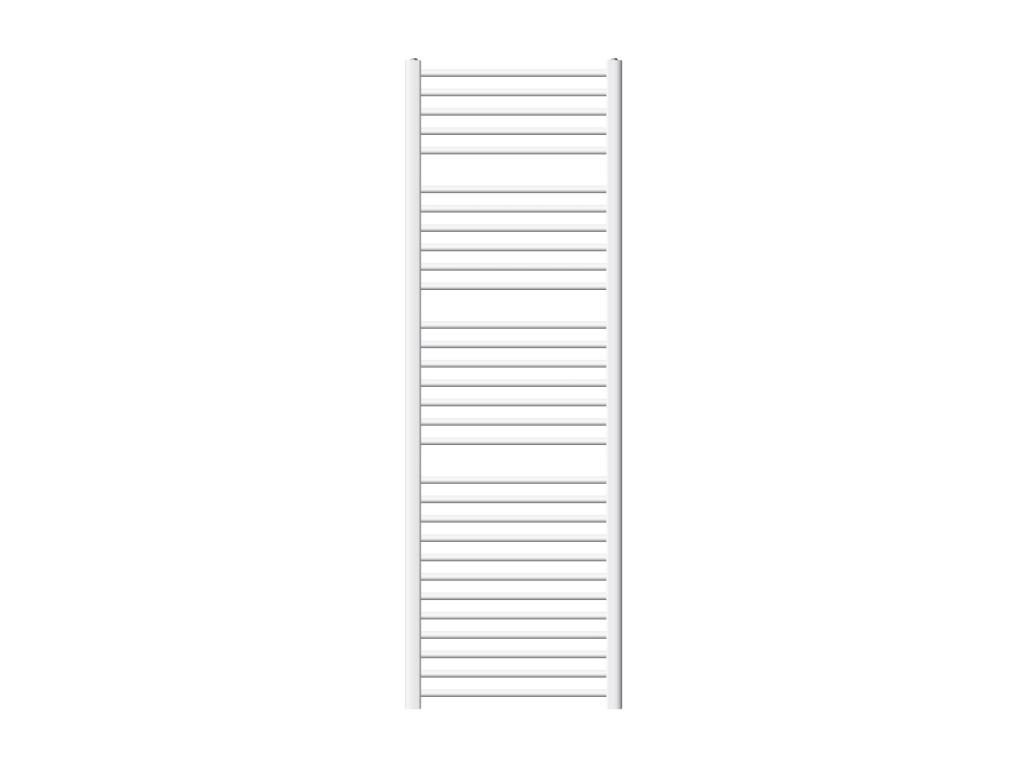 Radiador toallero de baño 60x180 cm calefactor recto Lujodec con conexión lateral