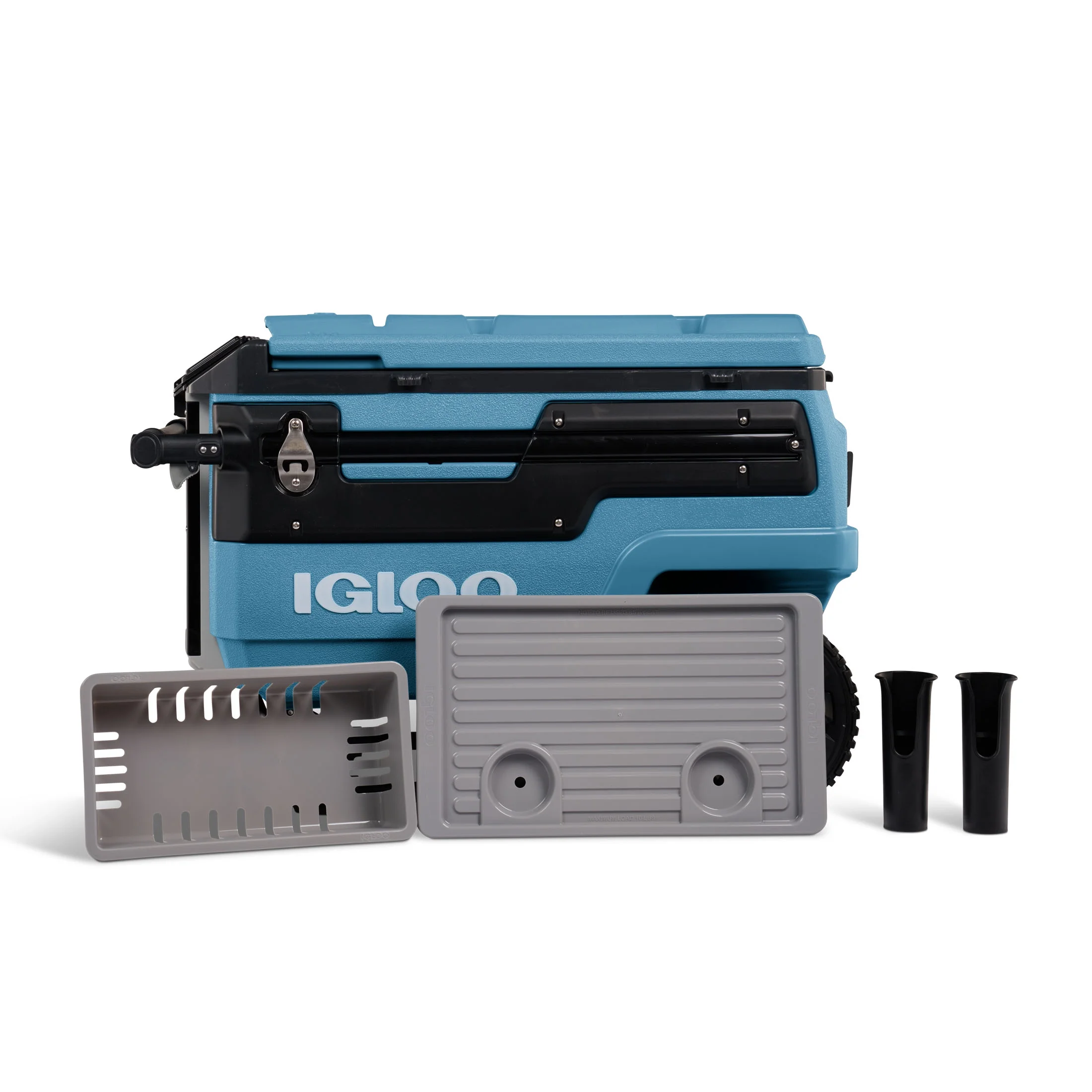 Igloo 70 QT Trailmate Journey Rolling Cooler, Carbonite Gray - Image 50