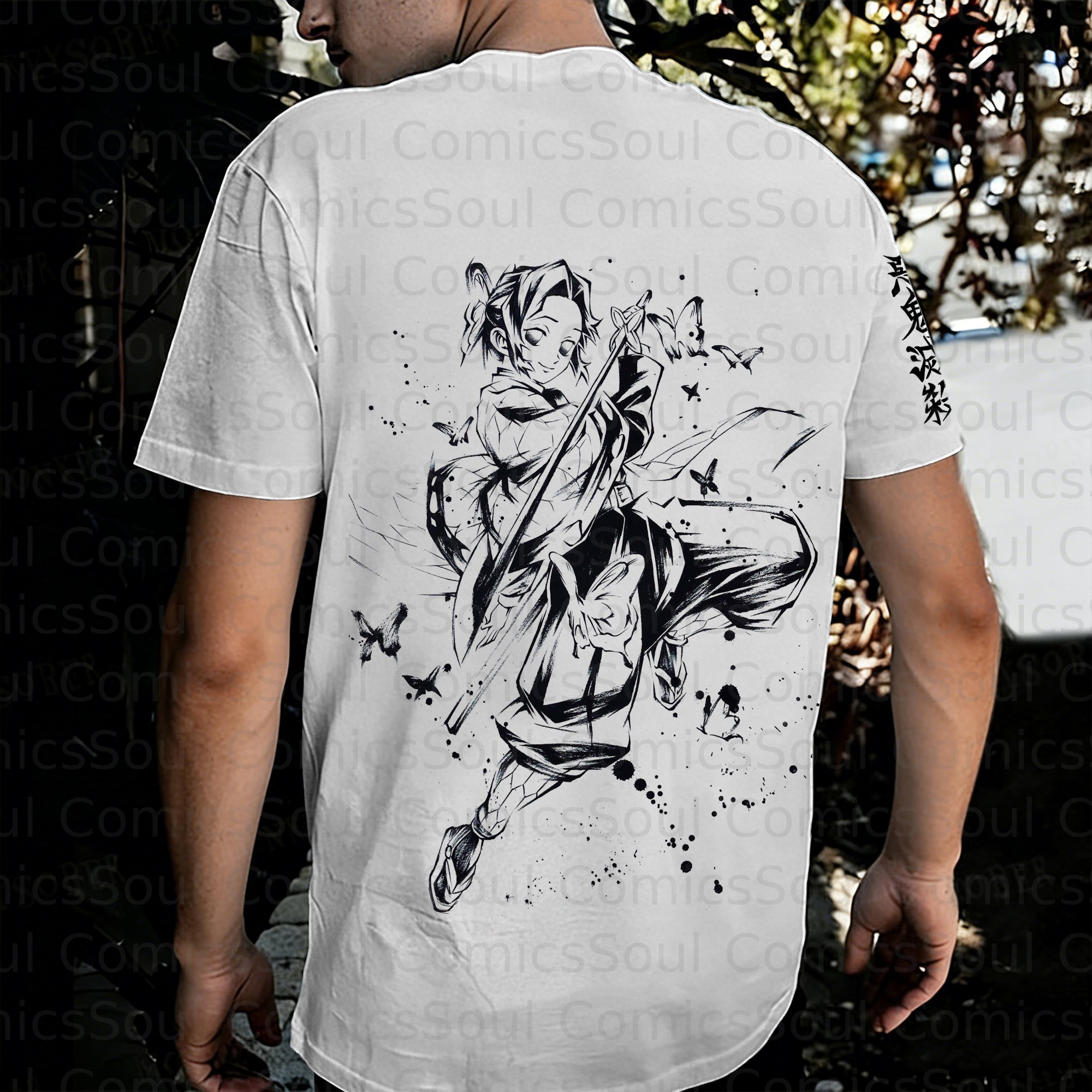 Unisex Anime Inspired Vintage T-Shirt