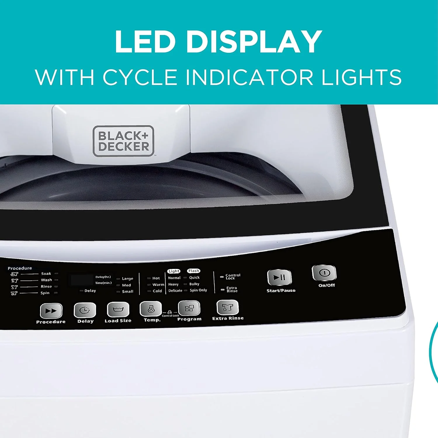Portable Countertop Dishwashers, Compact Dishwashers with 5 L Built-in Water Tank & Inlet Hose, 5 Washing Programs, Baby Care, Air-Dry Function and LED Light for Small Apartments