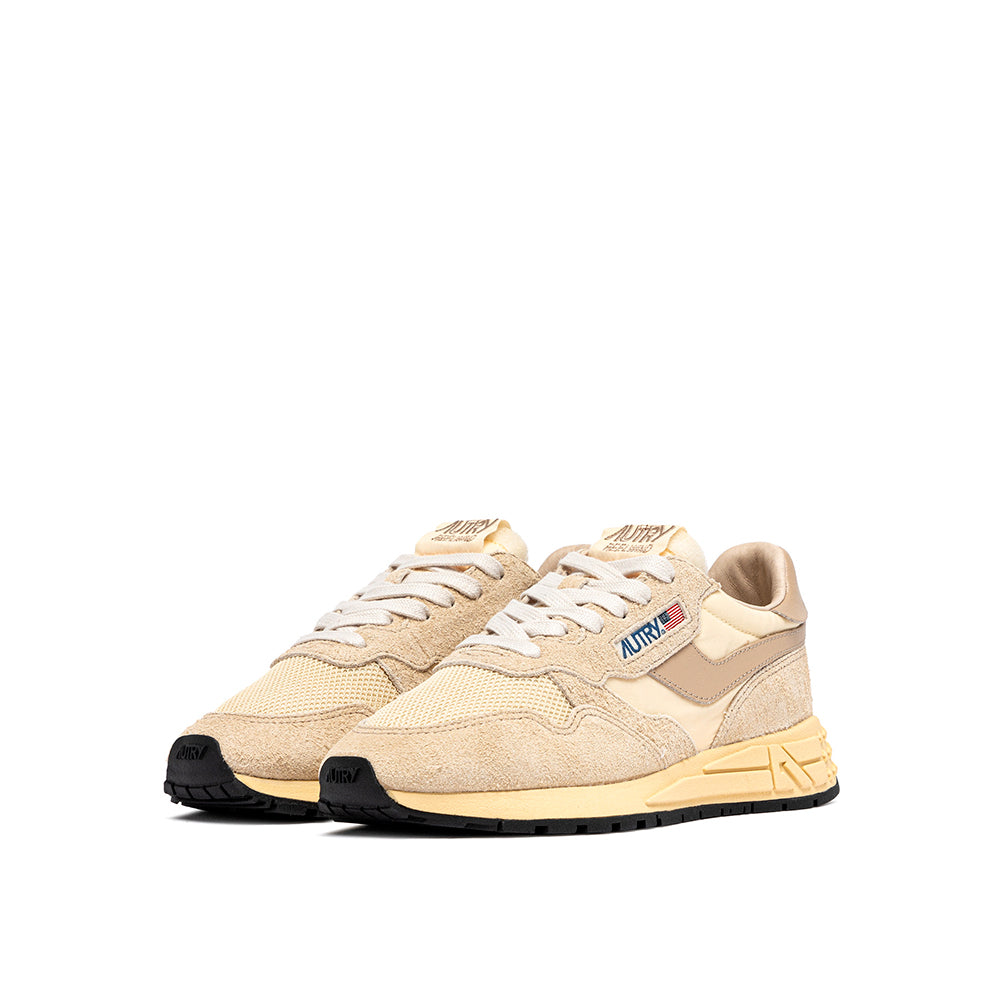 Autry - Baskets Reelwind Low Wom - Ecru Suede