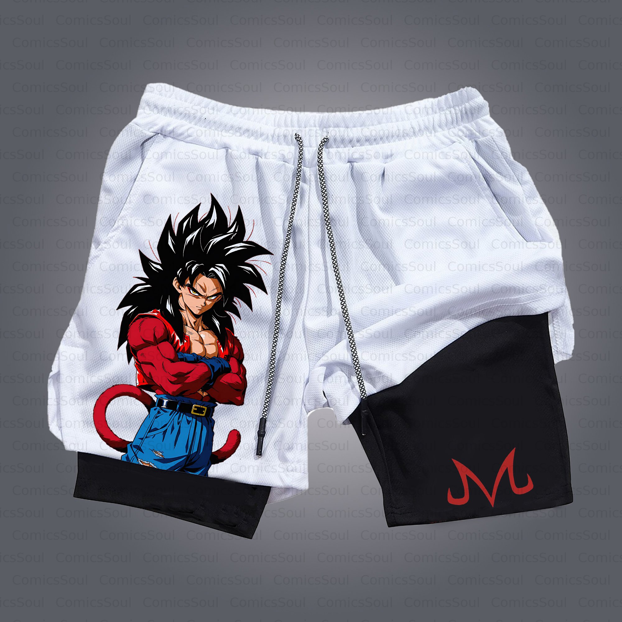 Unisex Casual Anime Style Shorts