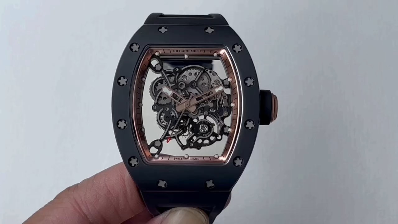 Richard Mille RM 055 Bubba Watson Transparent Dial 50 mm