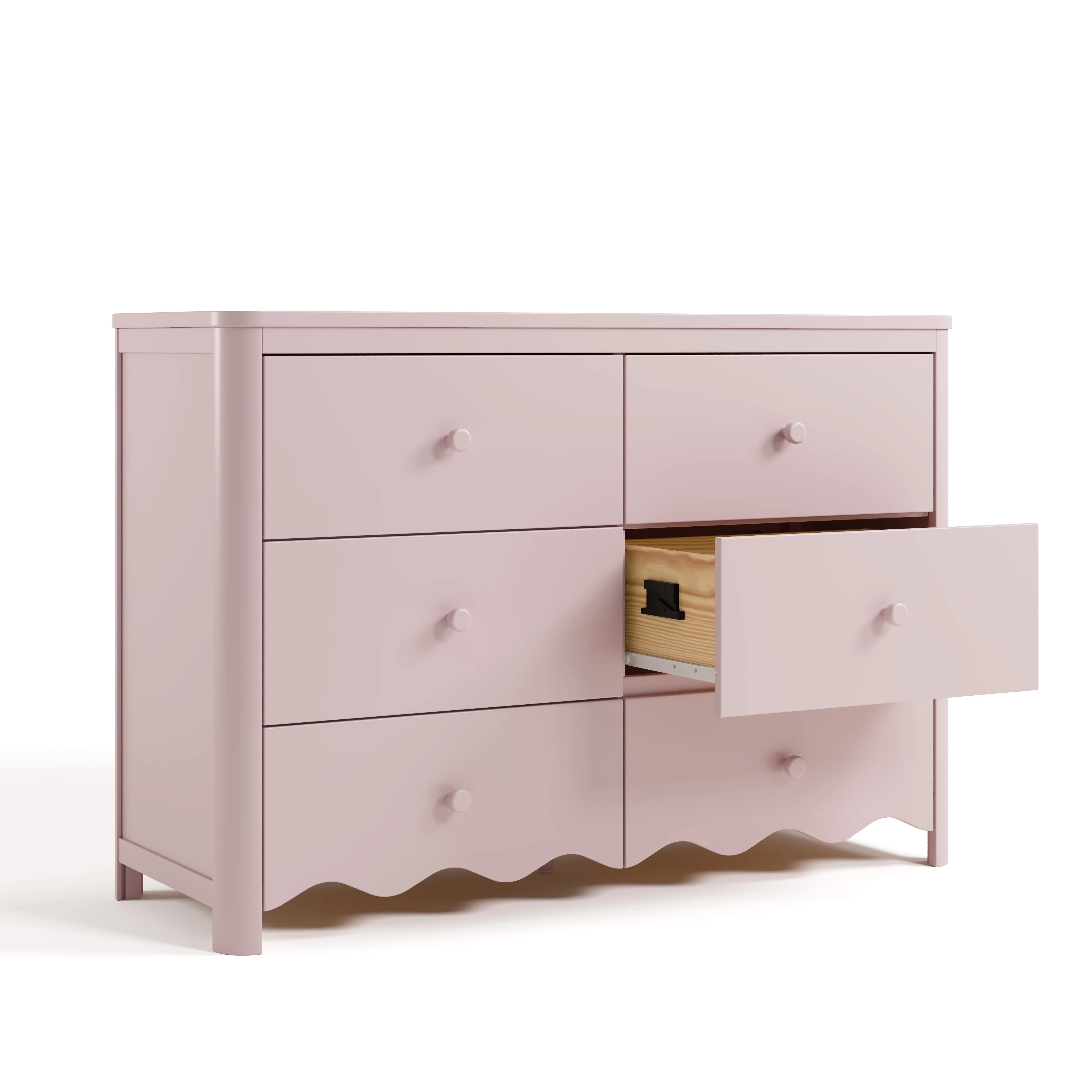 Storkcraft Casablanca 6 Drawer Nursery Dresser, Sage - Image 32