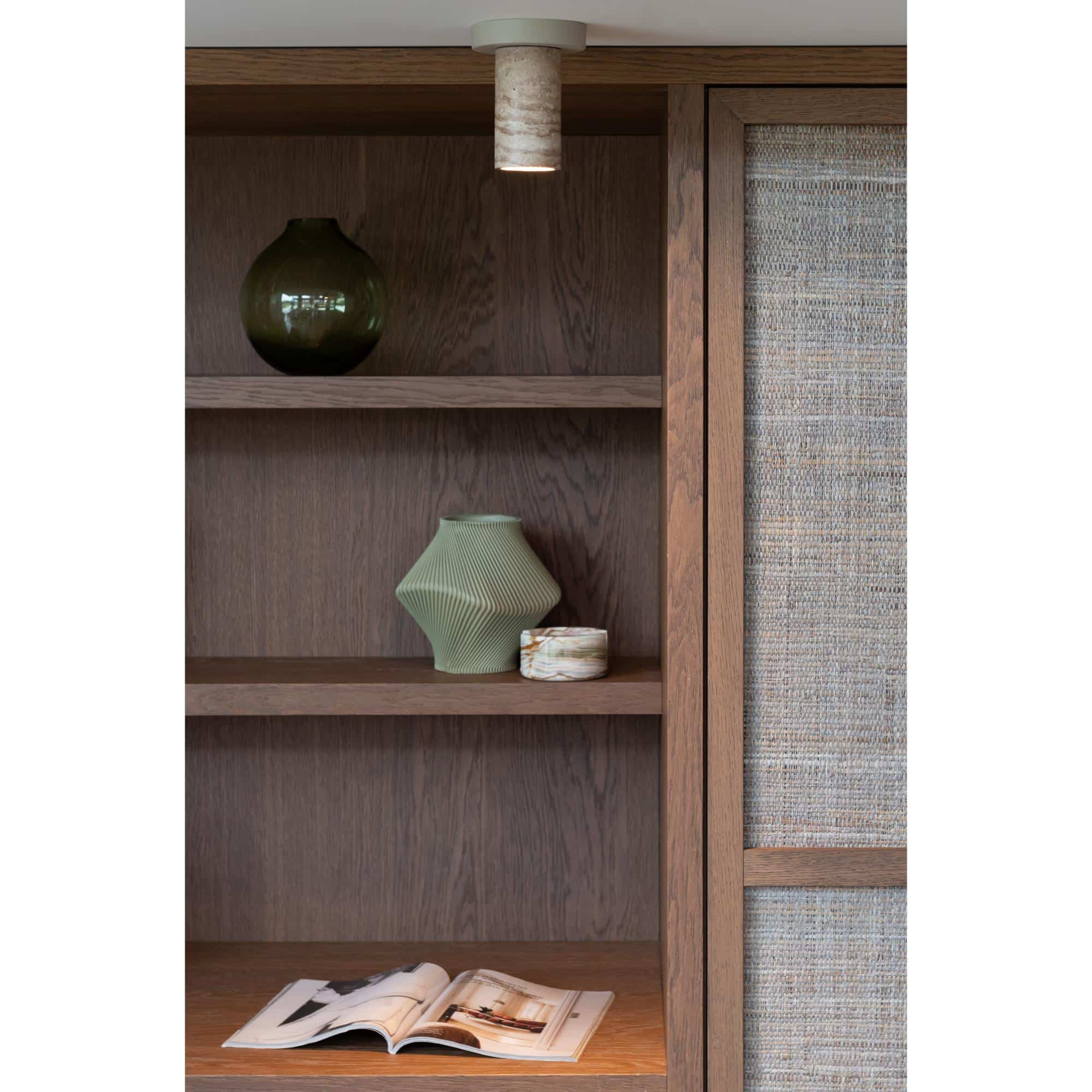 it's about RoMi Plafonniere Tivoli - Bruin - Ø12cm