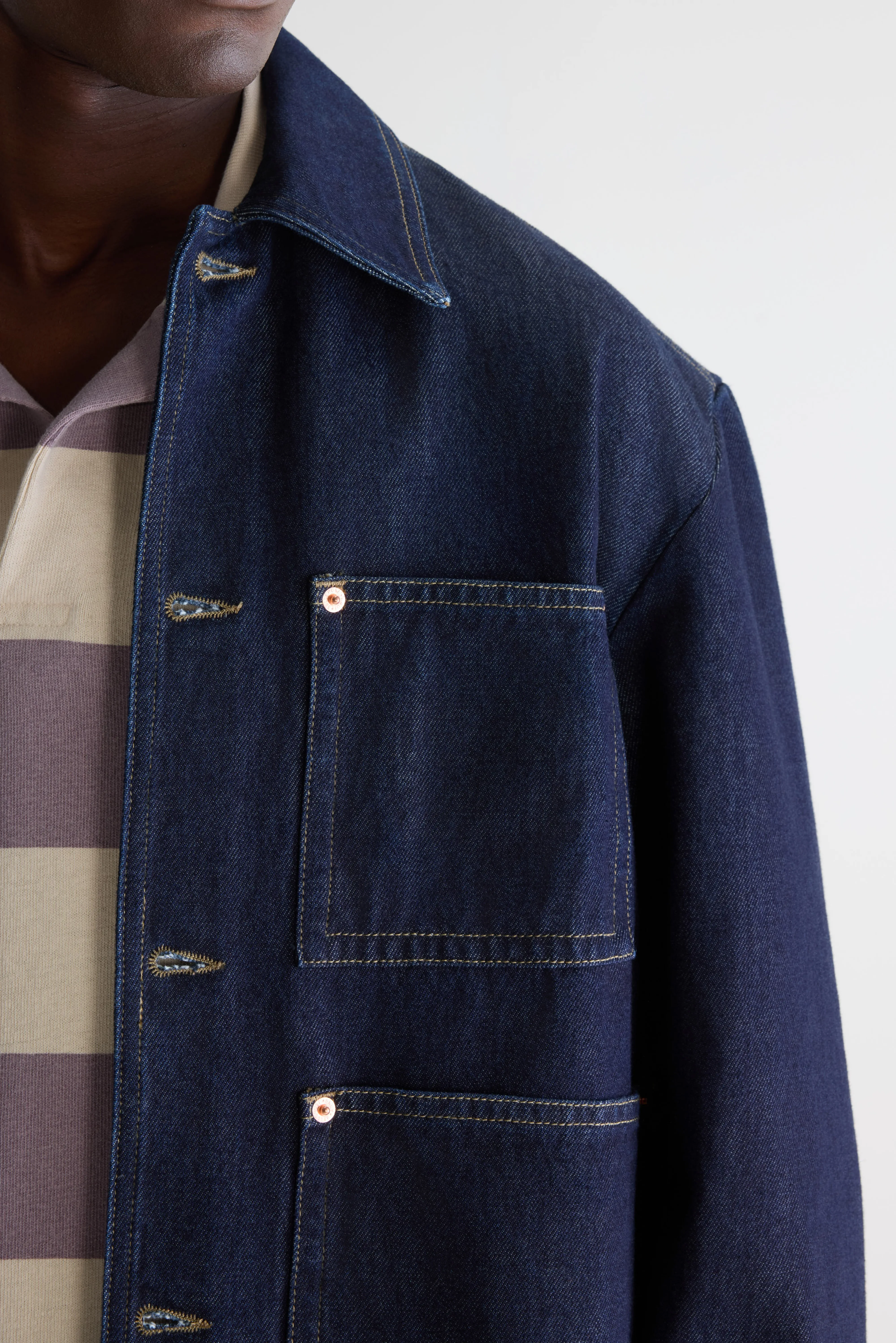 Bellerose Kadillac denim jacket (261 / M / BLUE RINSE)