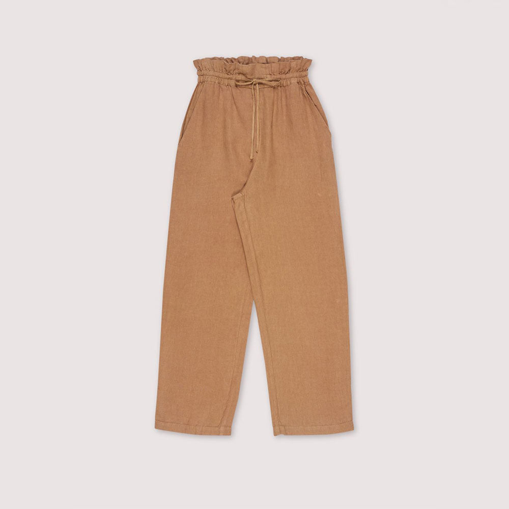 The New Society - Pantalon Long Beach - Beige