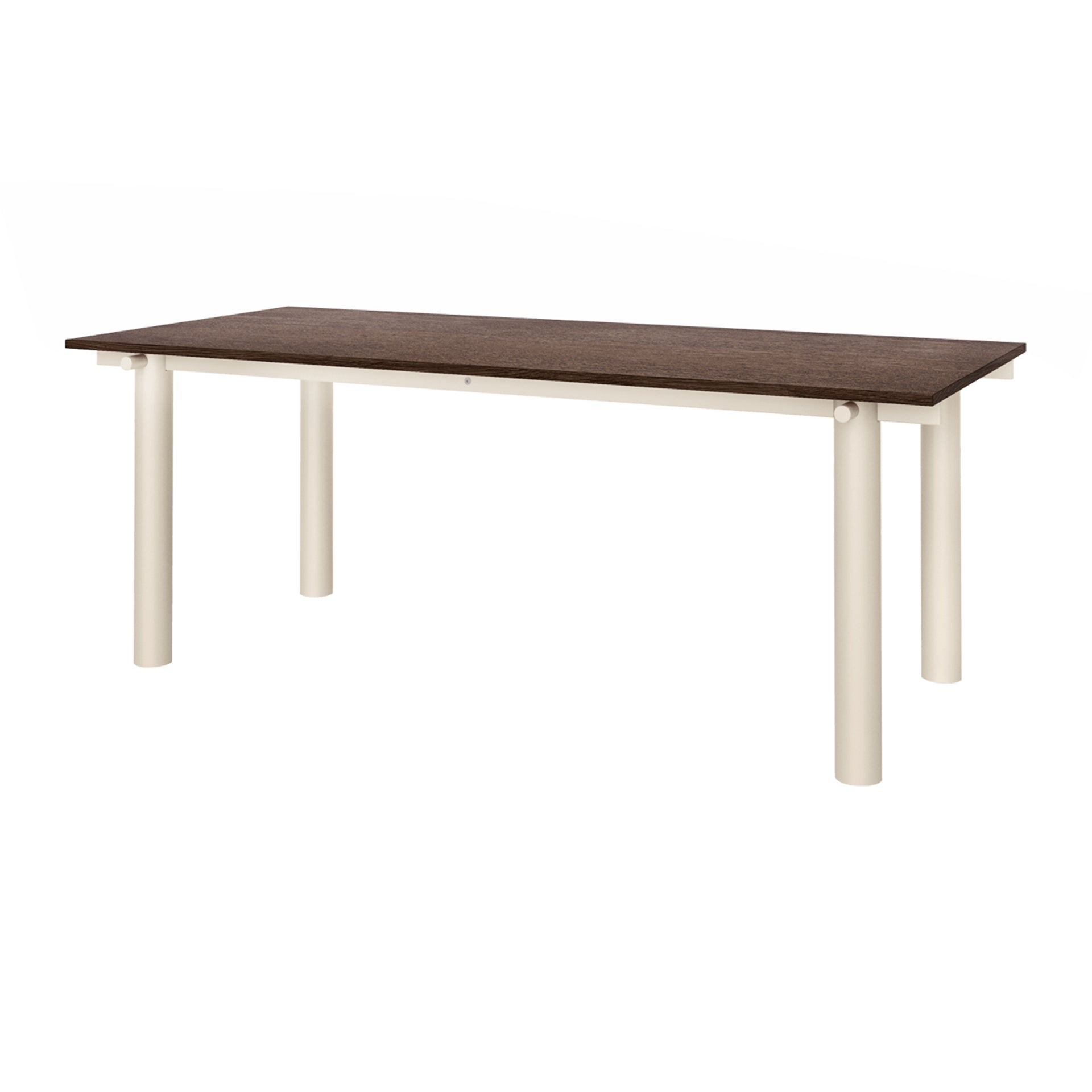 Ferm Living Atura Eettafel 200 x 90 cm - Light Cashmere / Dark Stained