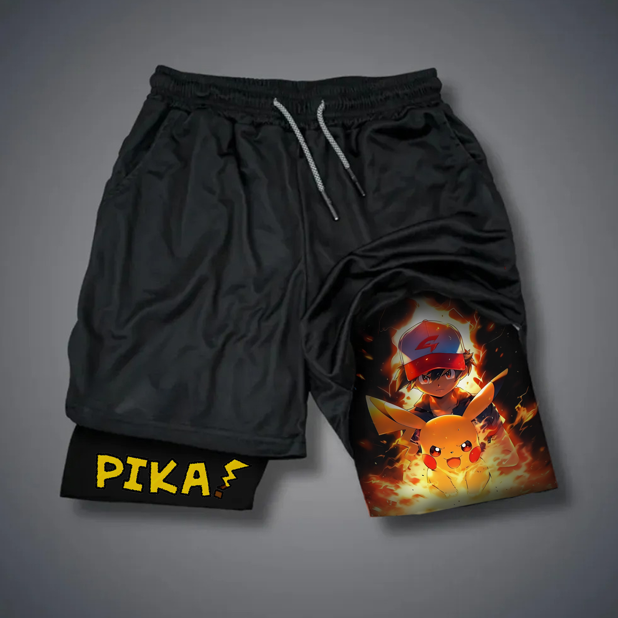 Unisex  “Comicssoul” Casual Anime Streetwear Shorts