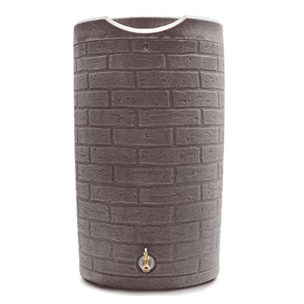 Good Ideas IMP-D50-DAR Impressions Downton Rain Saver Rain Barrel, 50 Gallon, Dark Granite - Image 7