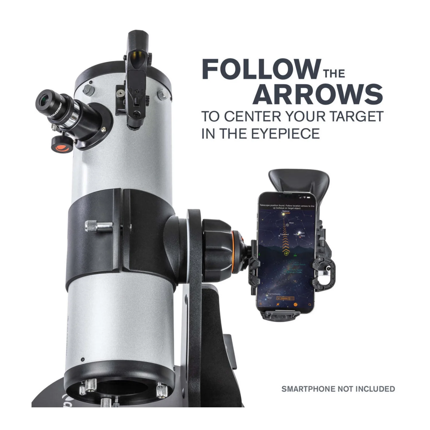 Celestron Starsense Explorer 114mm Tabletop Dobsonian Telescope - Image 6