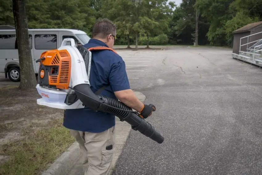 best gas backpack blower Stihl BR 800