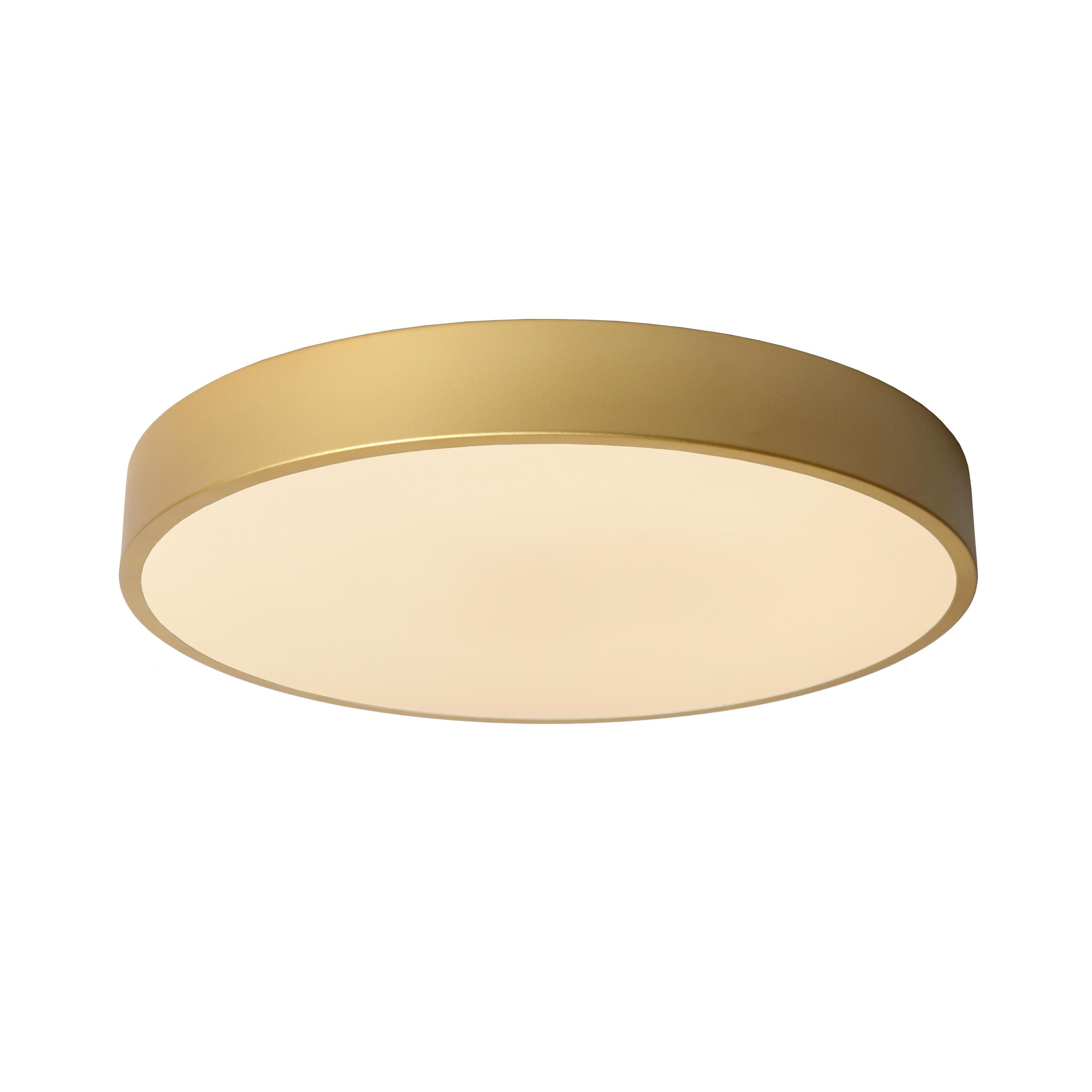 Unar plafondlamp LED Ø40 mat goud