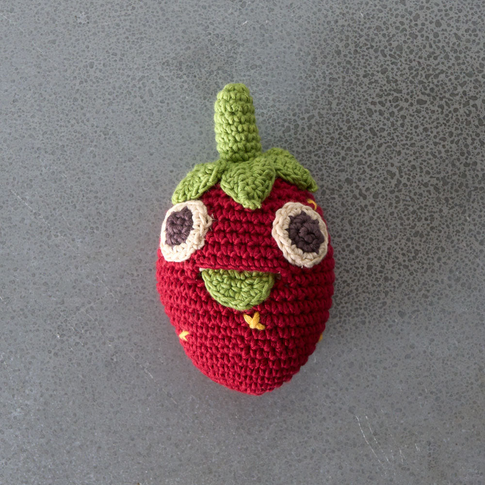 Hochet Fraise - Nellie