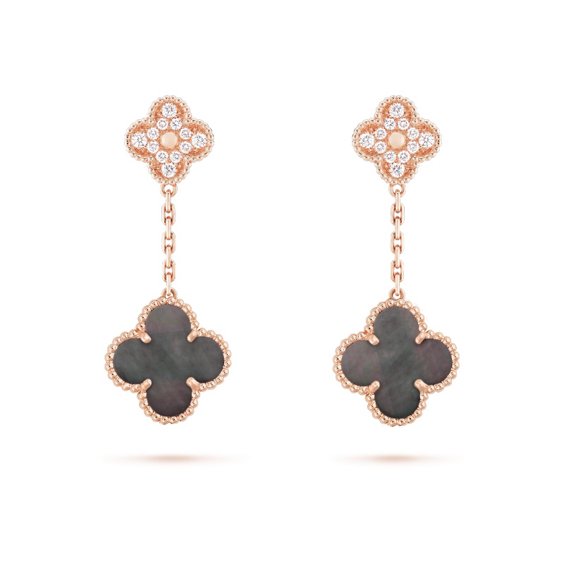 Replicate Magic Alhambra earrings, 2 motifs(1:1 replica) - Original Replica Club