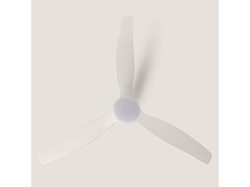 Casaplu Ventilador de Techo Silencioso Angistri Blanco 132cm Motor DC