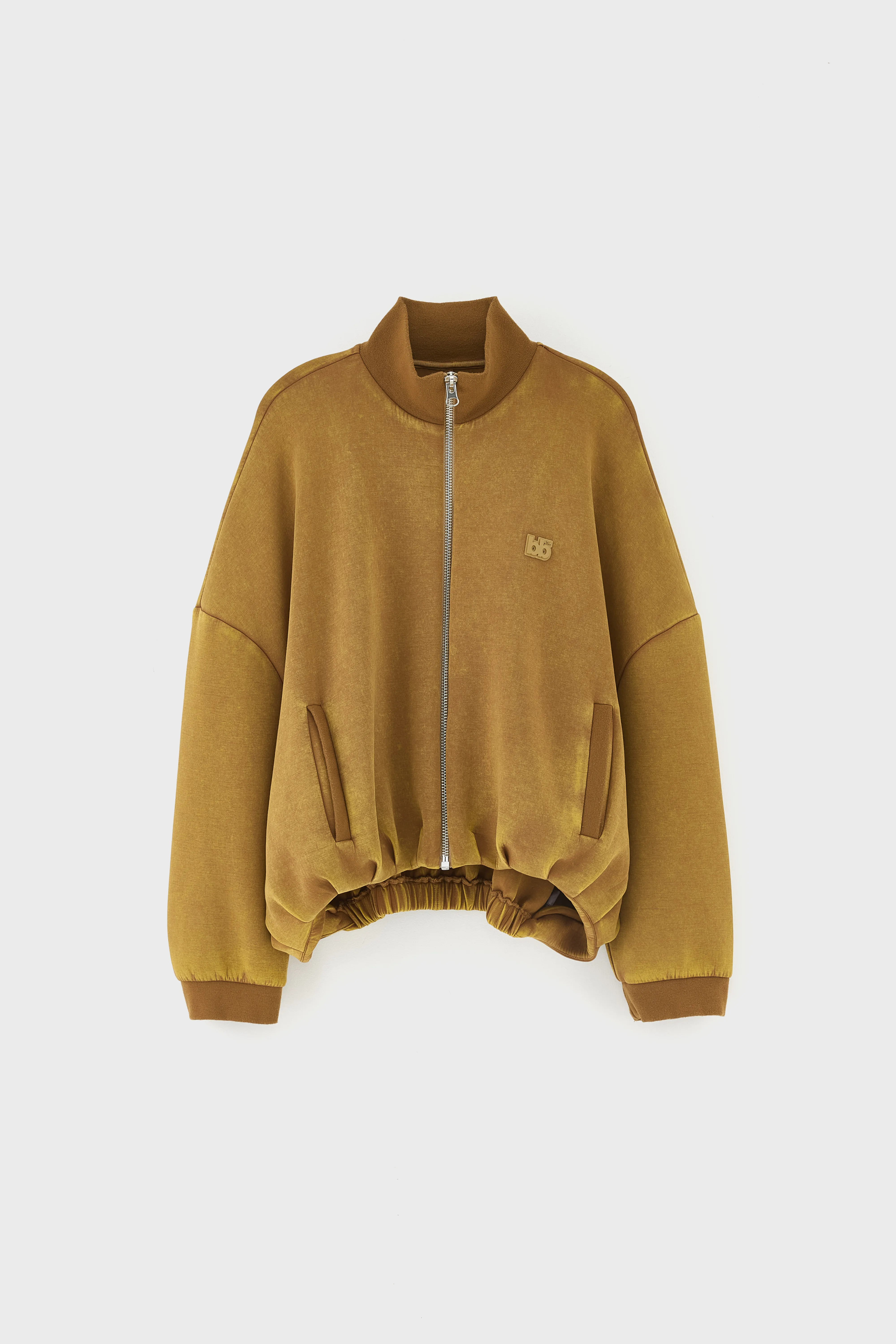 Bellerose Tallis zip-up sweatshirt (261 / W / CARAMEL)
