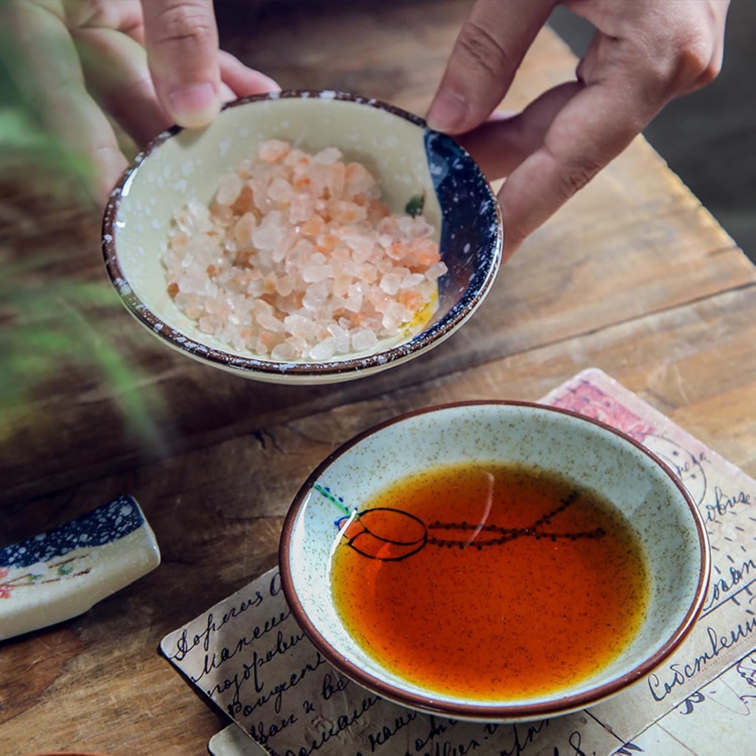 12 Pieces Japanese Sauce Dishes, 2 Oz Round Ceramic Side Dish Set, Small Seasoning Soy Dipping Bowl Plate for Sushi, Snack, Appetizer and Kitchen Prep, Assorted Color