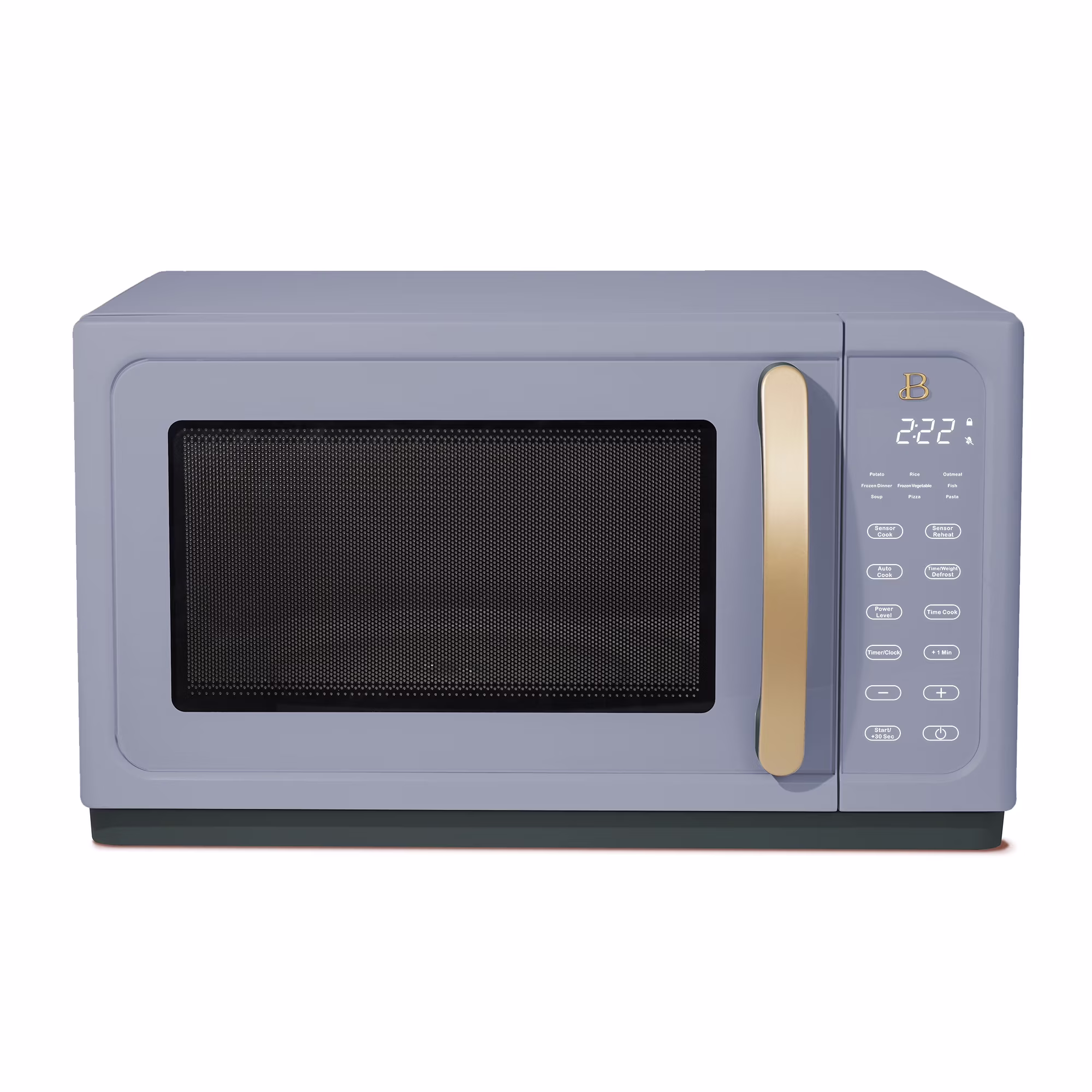 Beautiful 1.1 Cu ft 1000 Watt, Sensor Microwave Oven, White Icing by Drew Barrymore, New - Image 3