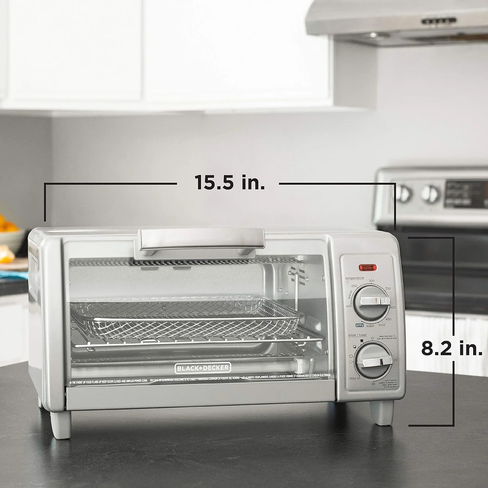 BD 4SL AIRFRY & TOASTER OVEN