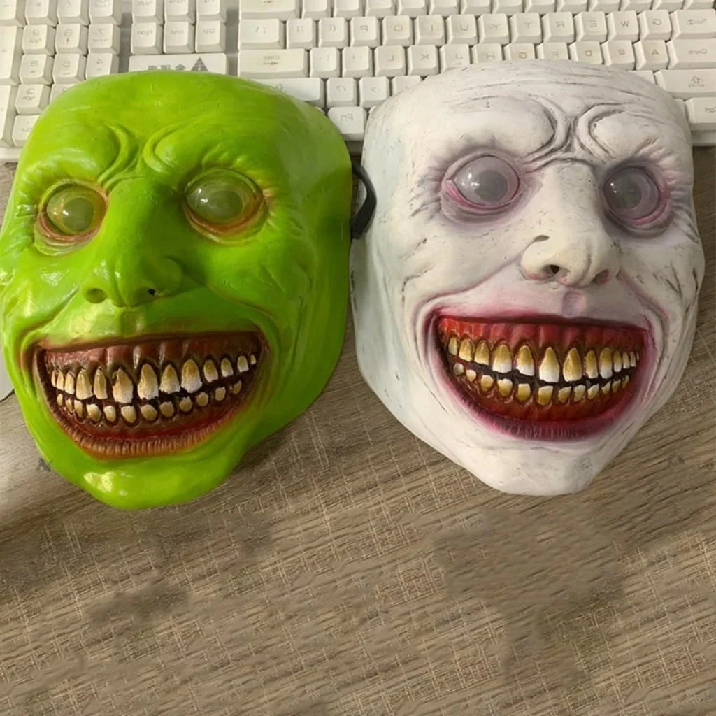 Halloween Mask Scary Horror Face Costume Party Prop - Image 5 Halloween Mask Scary Horror Face Costume Party Prop - Image 5