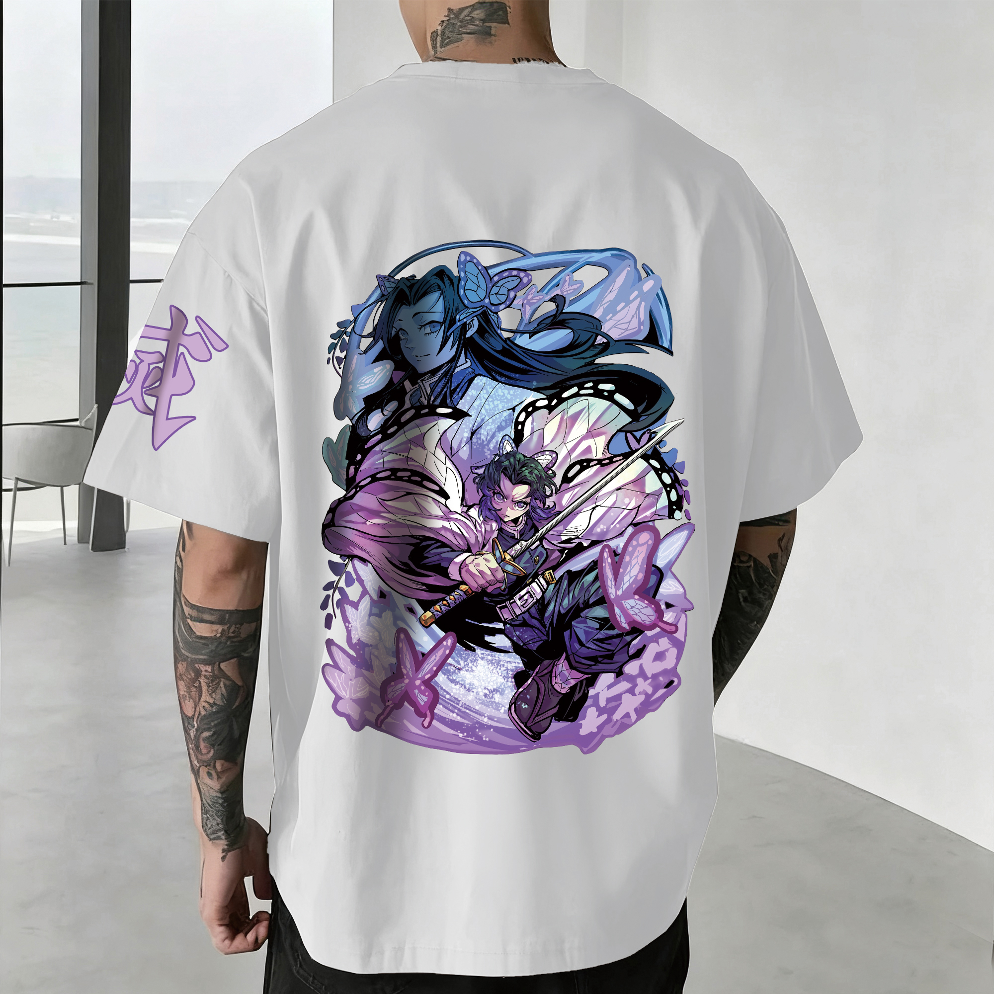 Unisex Anime Inspired Vintage T-Shirt