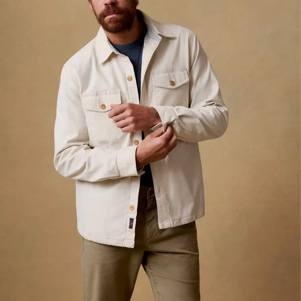 Faherty - Veste Lakeside Cpo - Sea Salt
