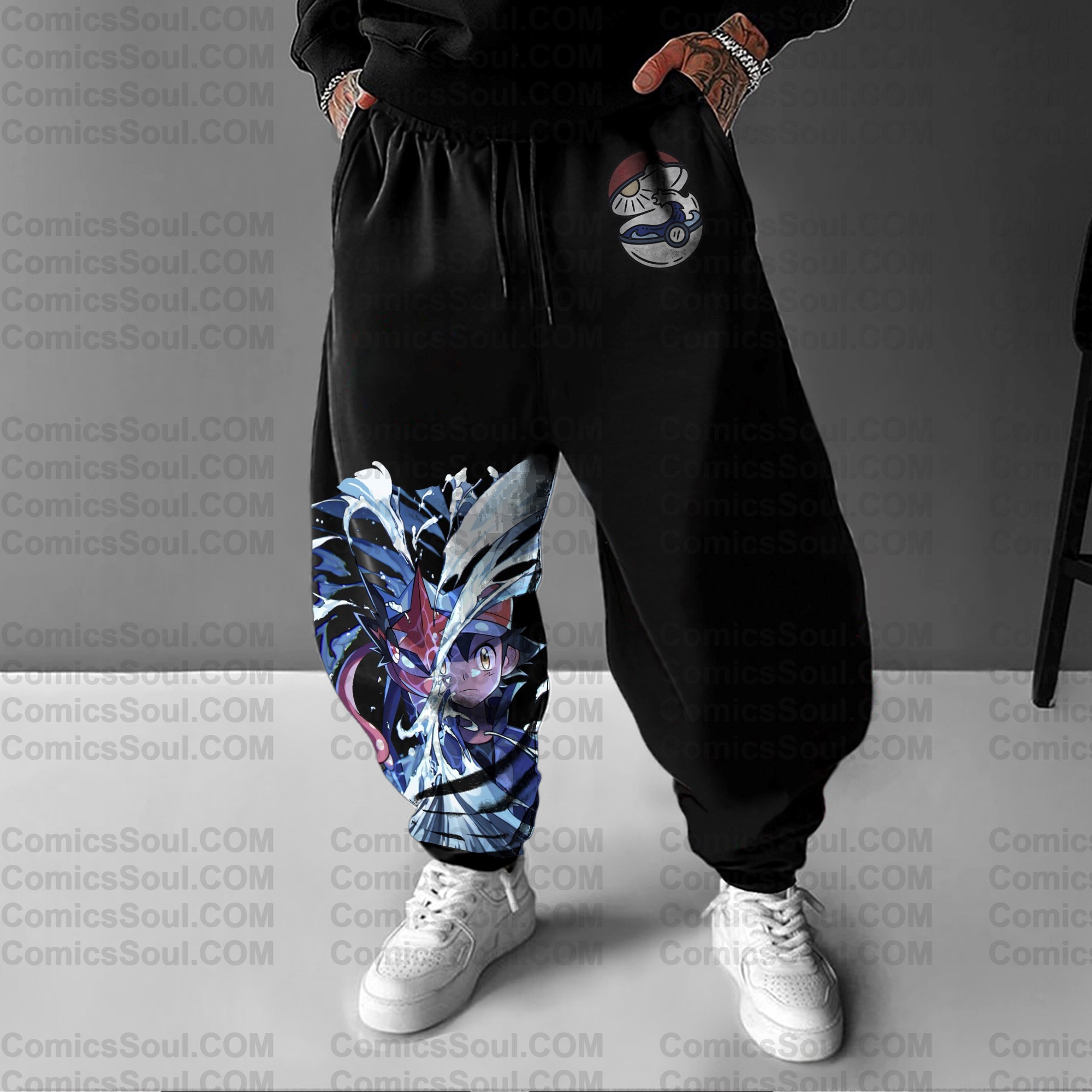 Unisex Anime Inspired Vintage Pants
