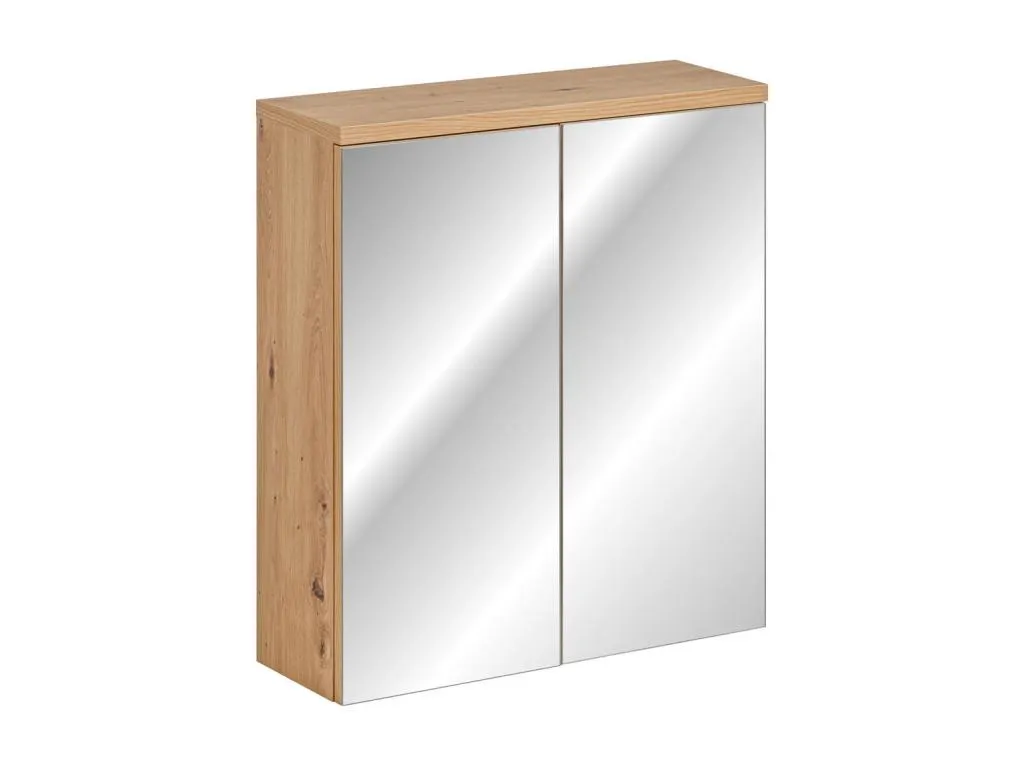 Armarios Con Espejo Francomuebleses MC60 2D 60x20x69 Beige