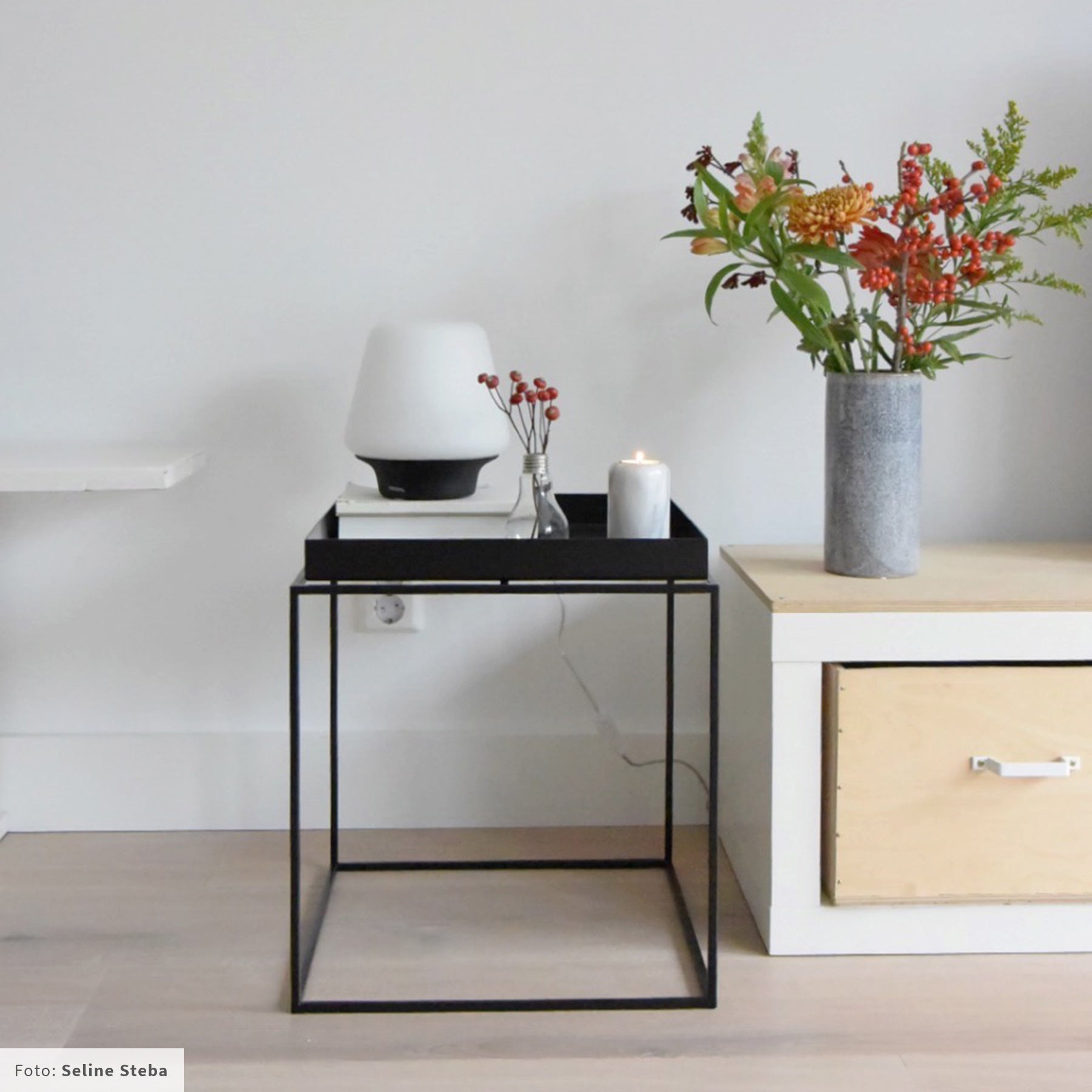 HAY Tray Table Small Bijzettafel - Zwart