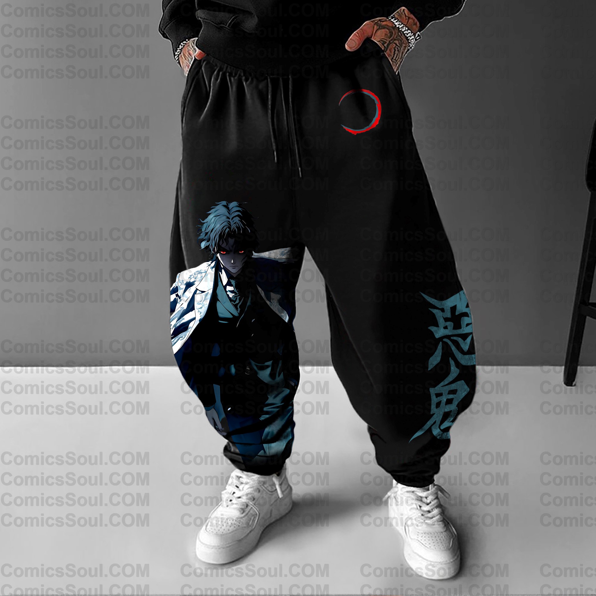 Unisex Anime Inspired Vintage Pants| KNY