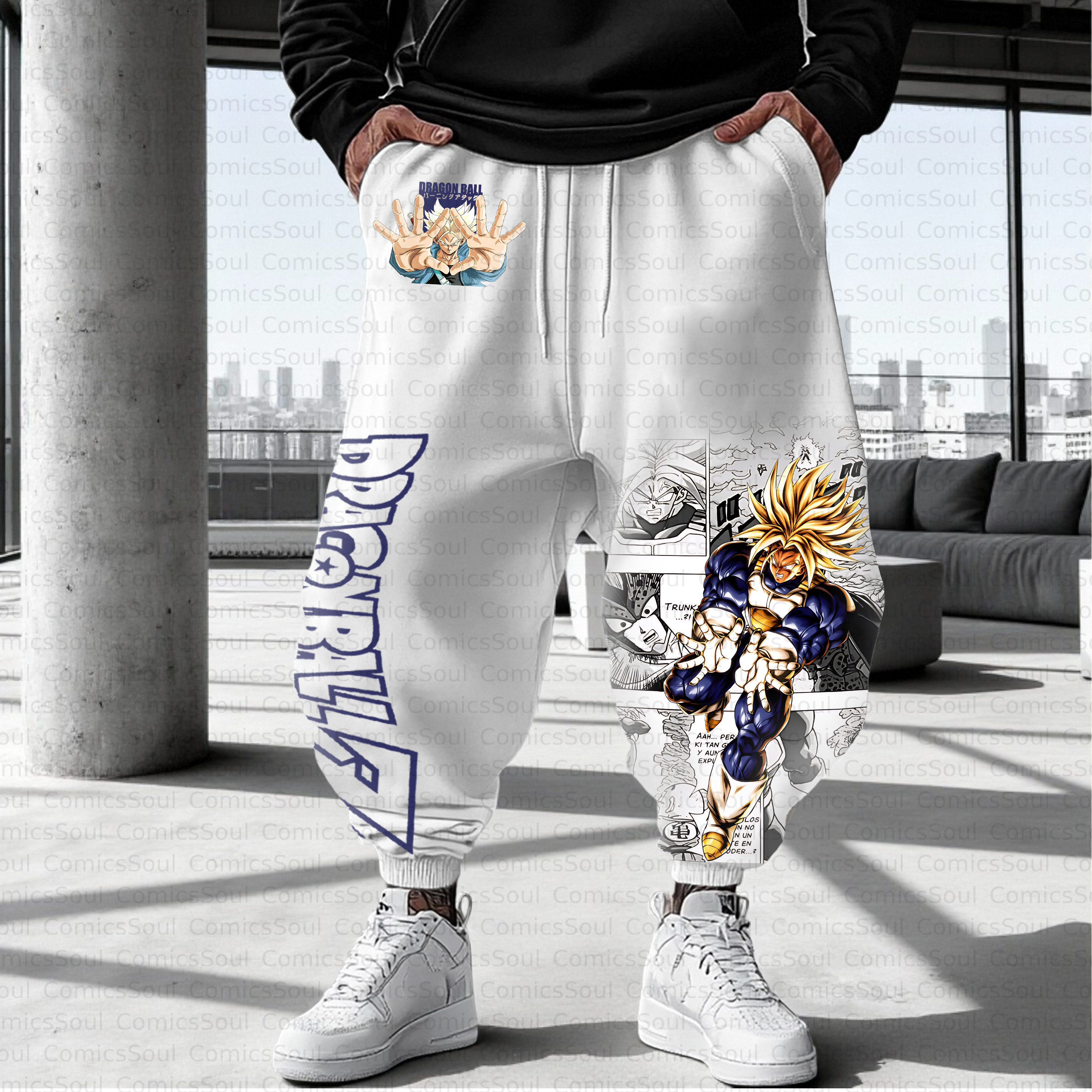 Unisex Casual Anime Streetwear Pant