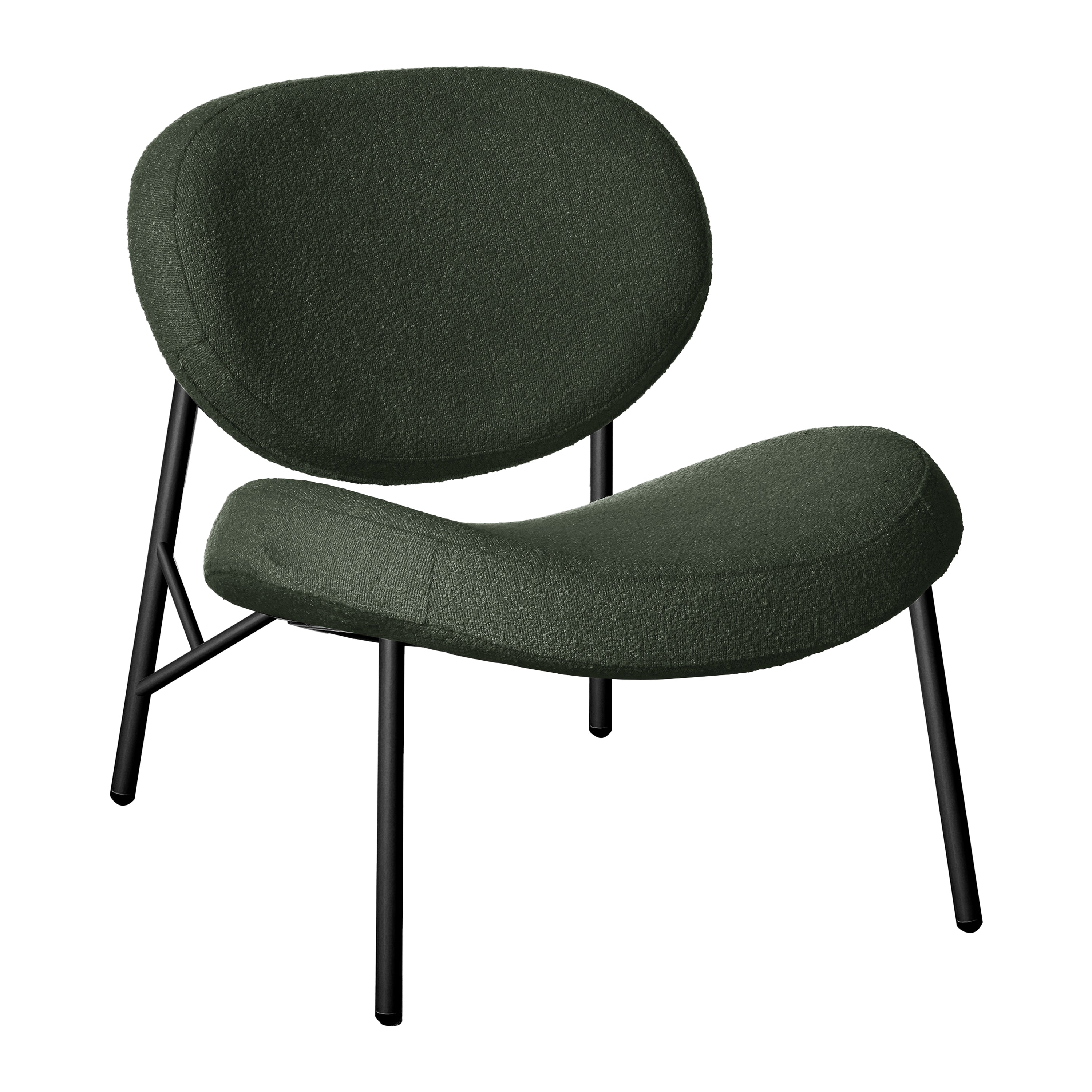 Blokker Poff Fauteuil - Donkergroen