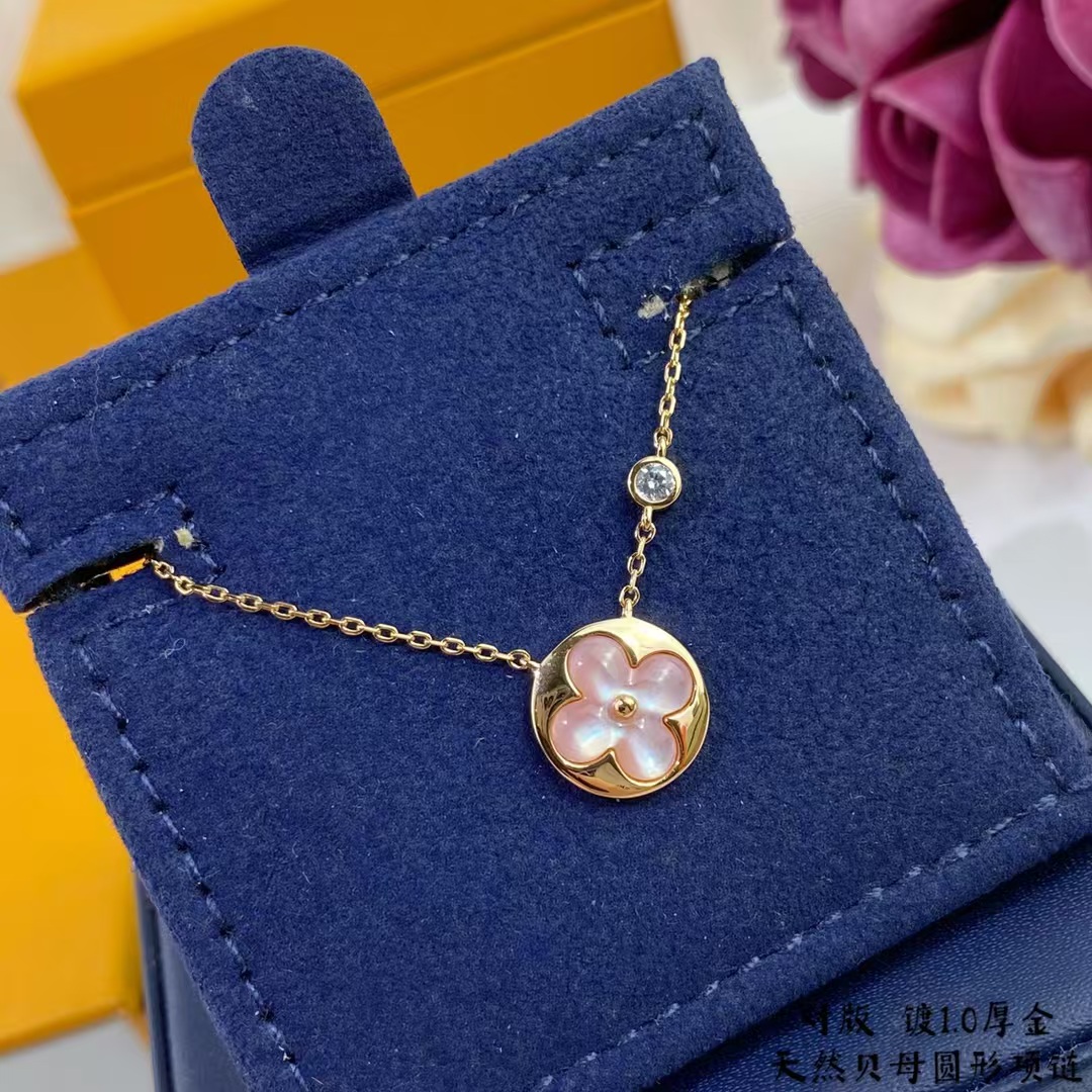 Louis Vuitton Color Blossom Sun Pendant Necklaces - Original Replica Club