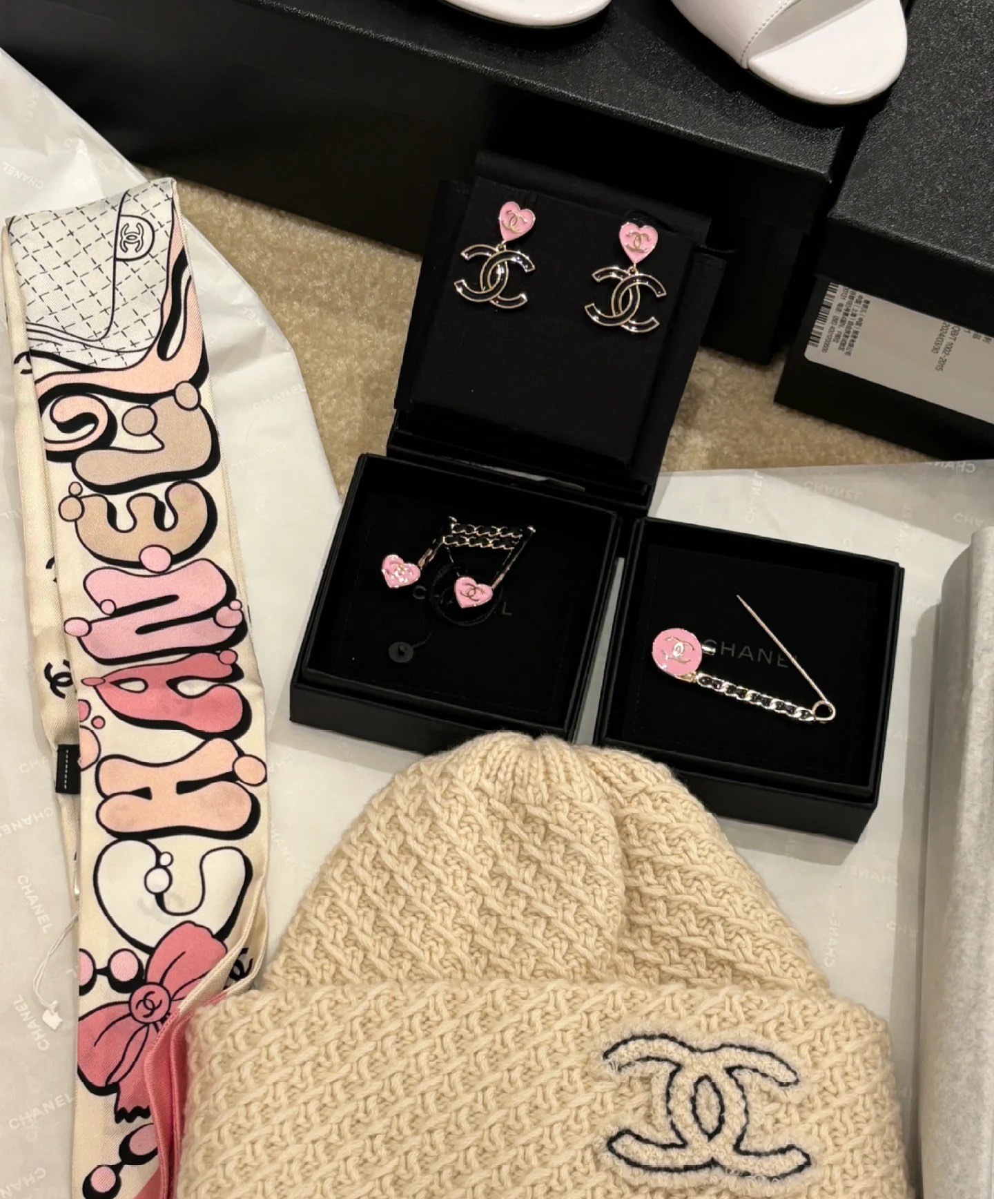 Chanel Pink Enamel Pin Brooch - Original Replica Club