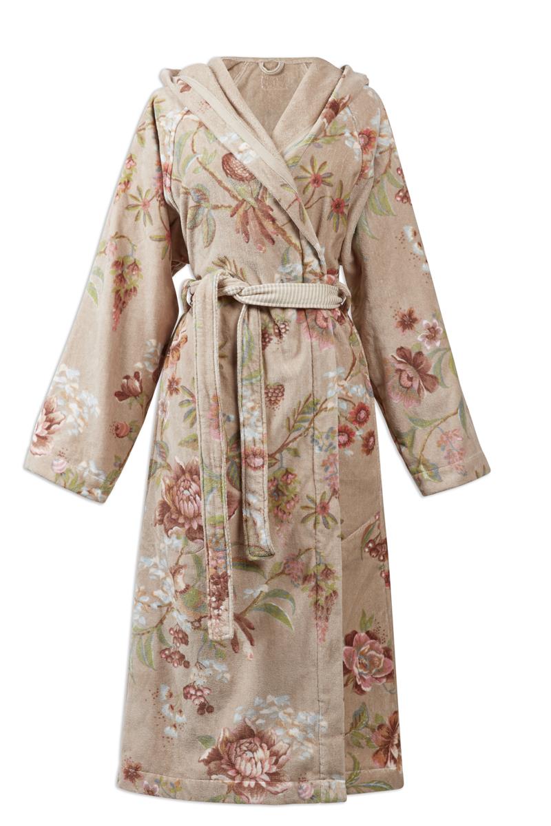 Pip Studio Secret Garden Badjas - Khaki - XS