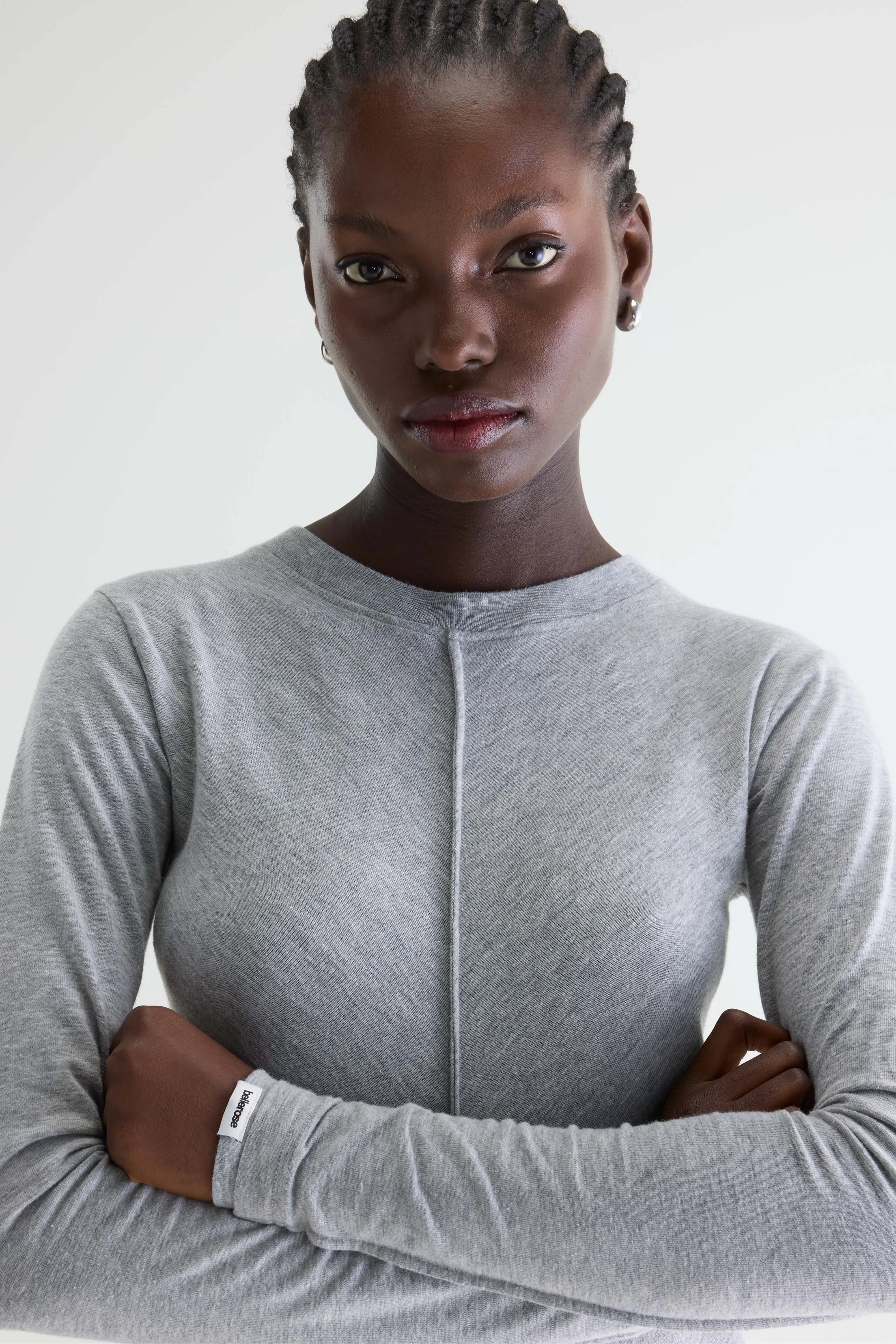 Bellerose Mendy long-sleeve t-shirt (261 / W / H. GREY)