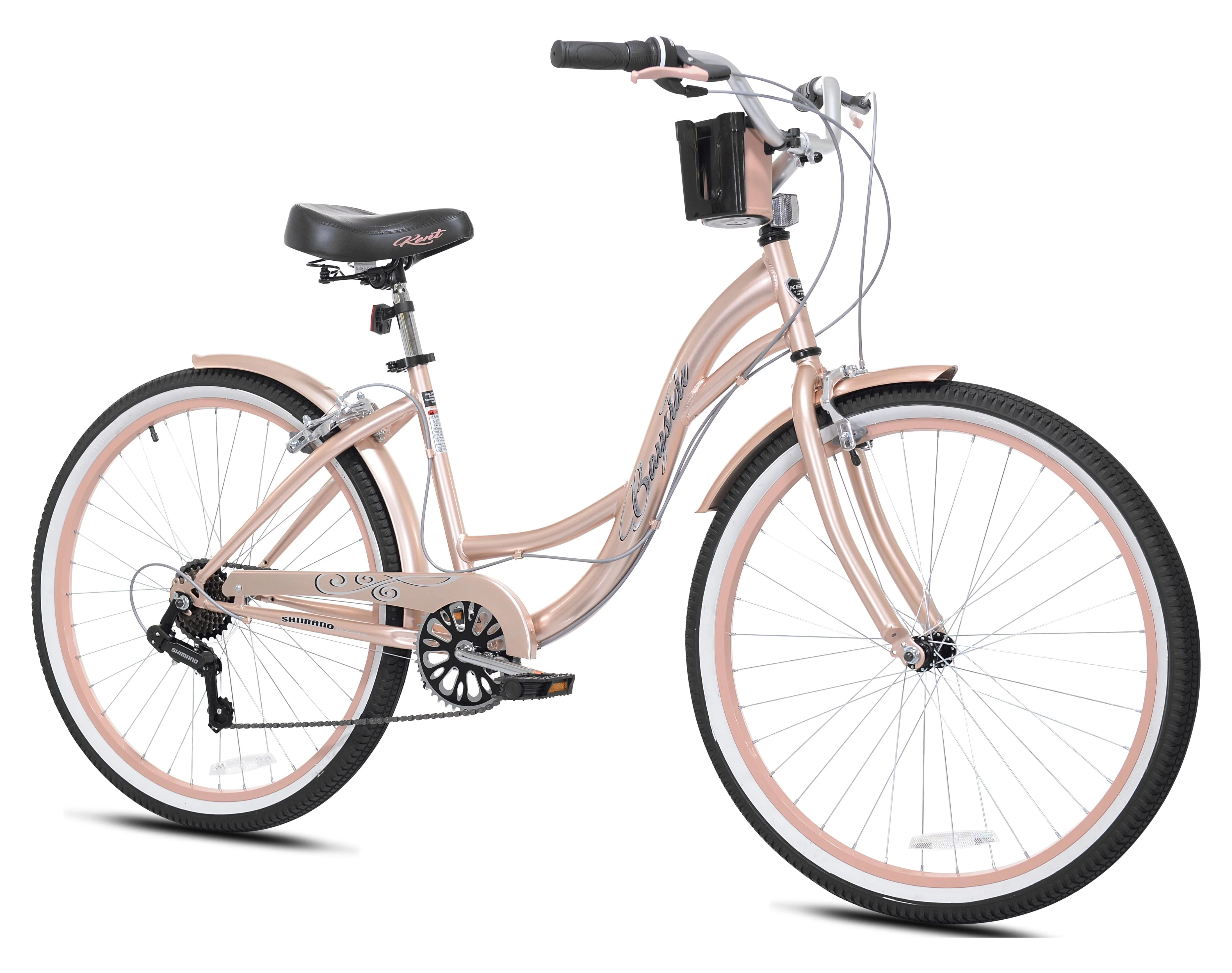 Kent 26 in. Bayside Women's Cruiser Bike, Rose Gold - Image 2