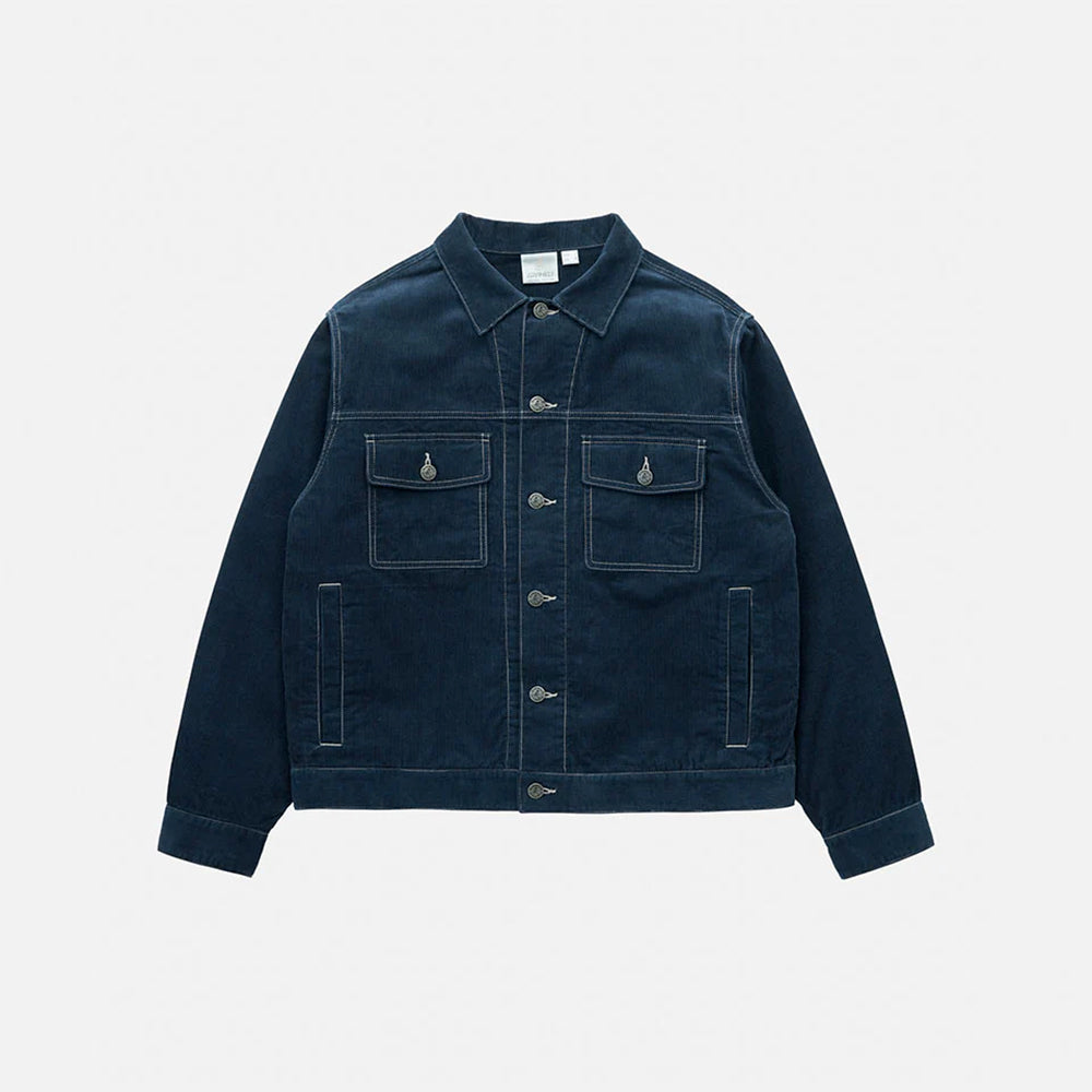Gramicci - Veste en Velours Trucker - Marine
