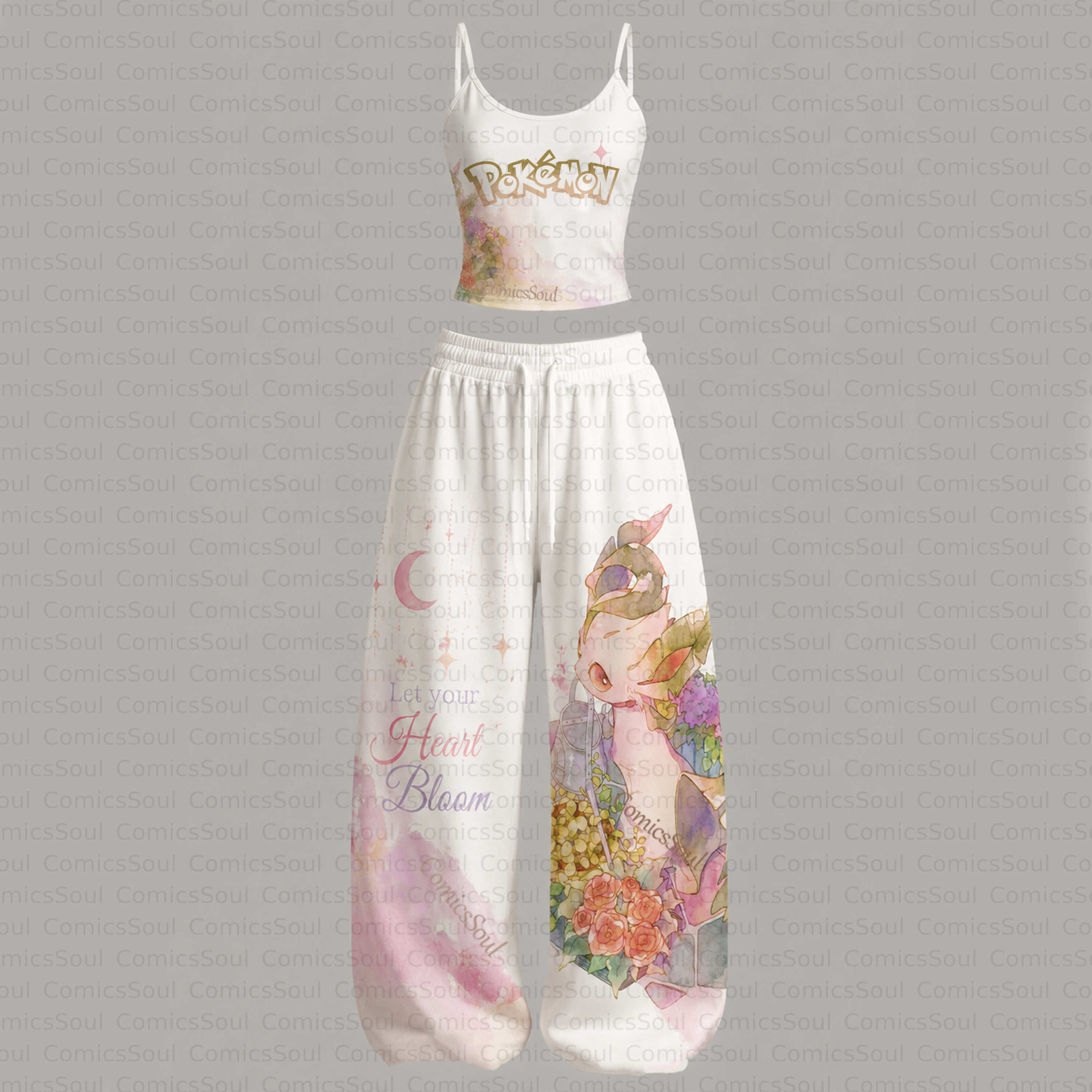 Pokémon Top & Elasticated Trousers Two-Piece Set