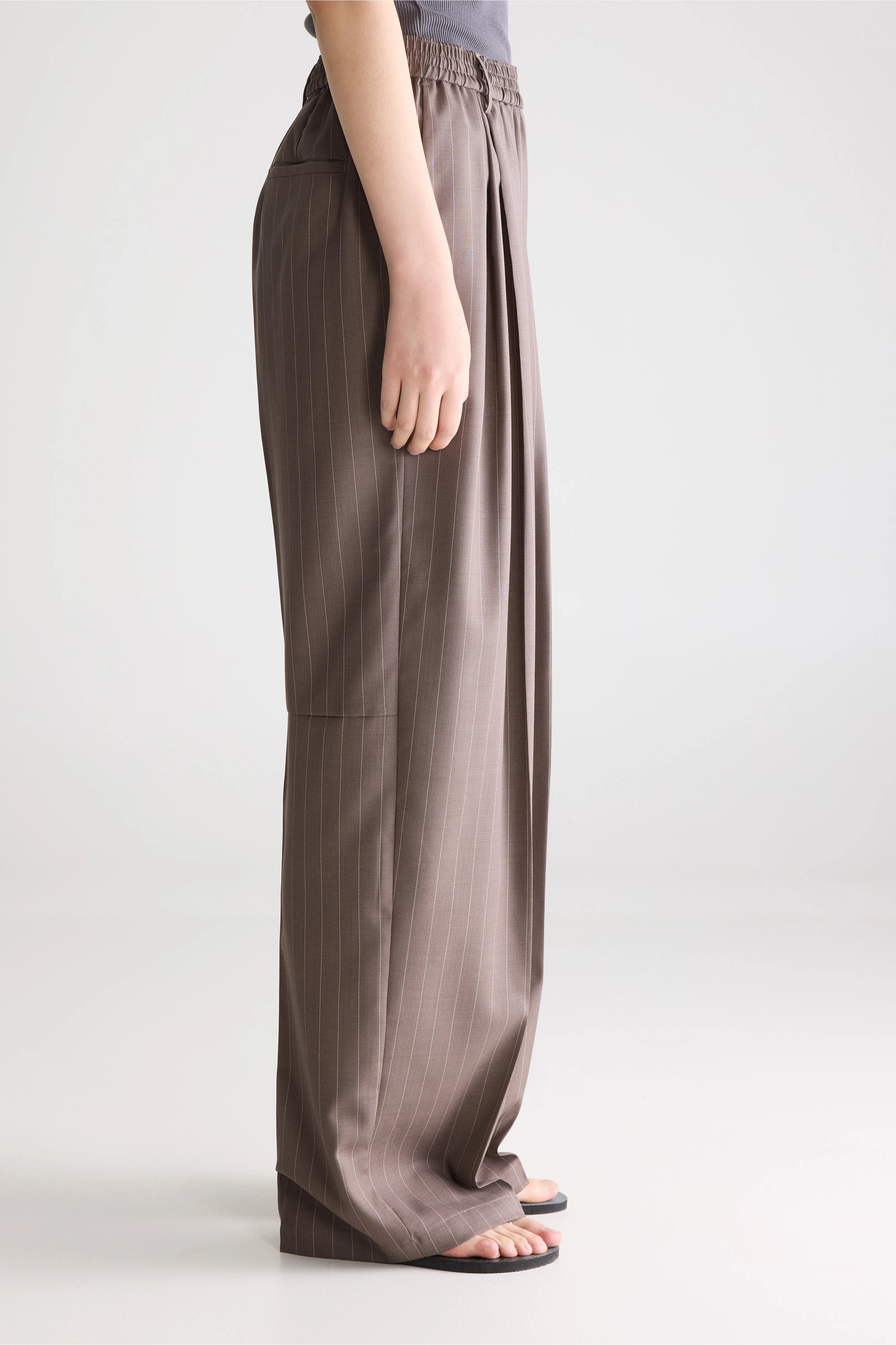 Bellerose Jilo tapered trousers (261 / W / STRIPE B)