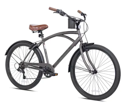 Kent 26 in. Bayside Men's Cruiser Bike Satin Cocoa