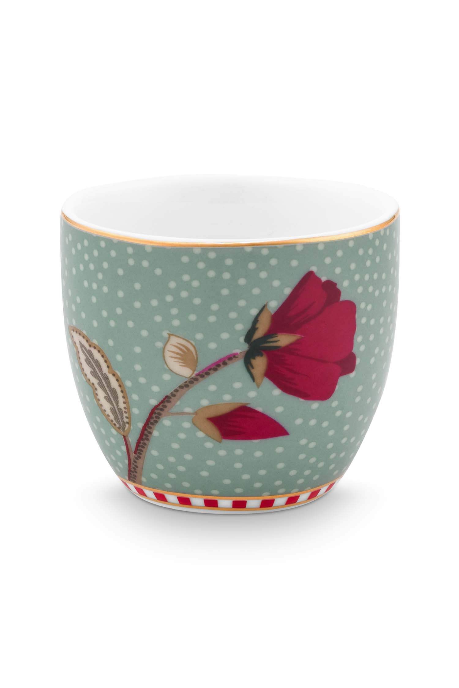 Egg Cup Blooming Tales Fantasy Blue