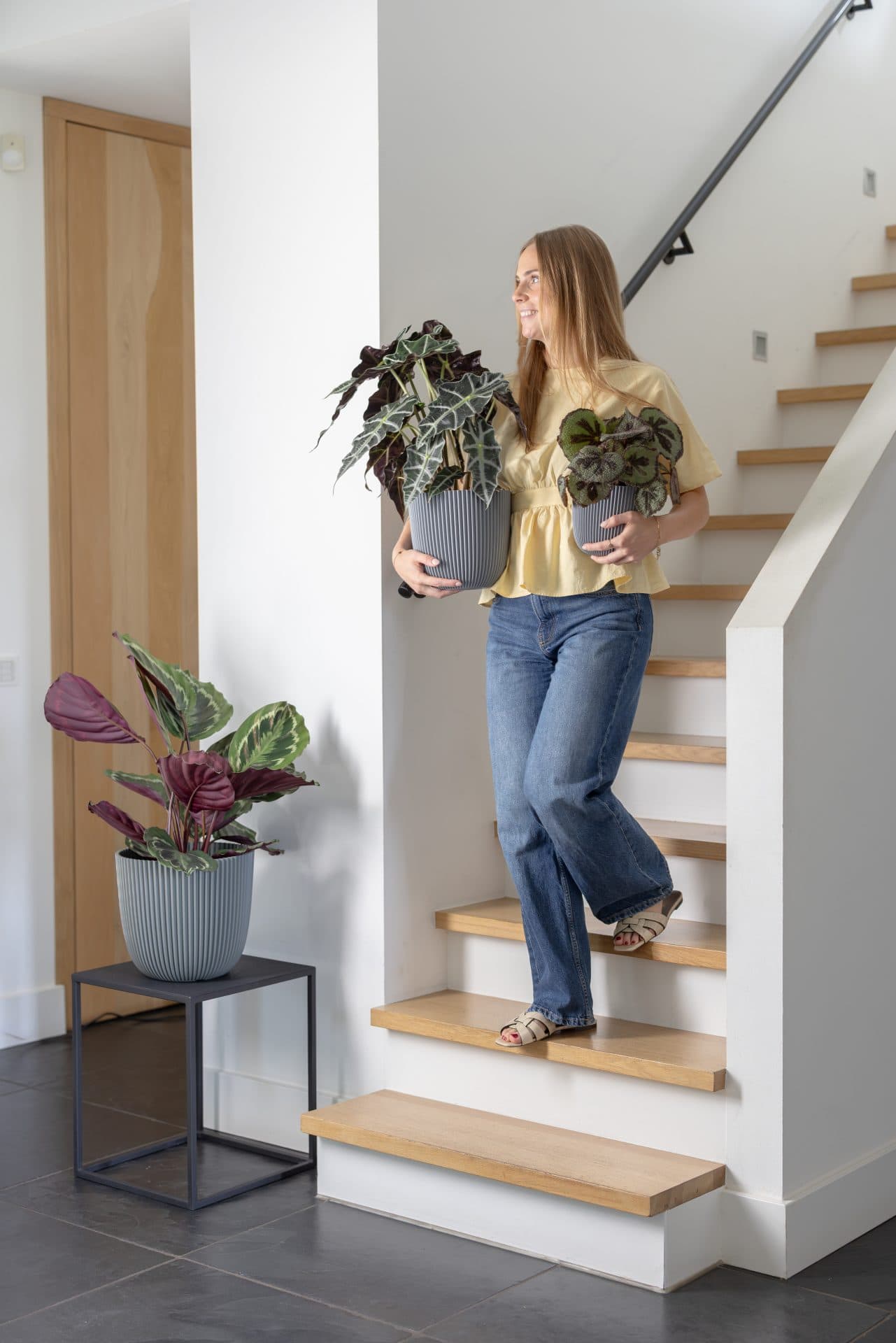 Capi Europe - Pot bol Groove 'made with' - 13x12 - Textiel grijs