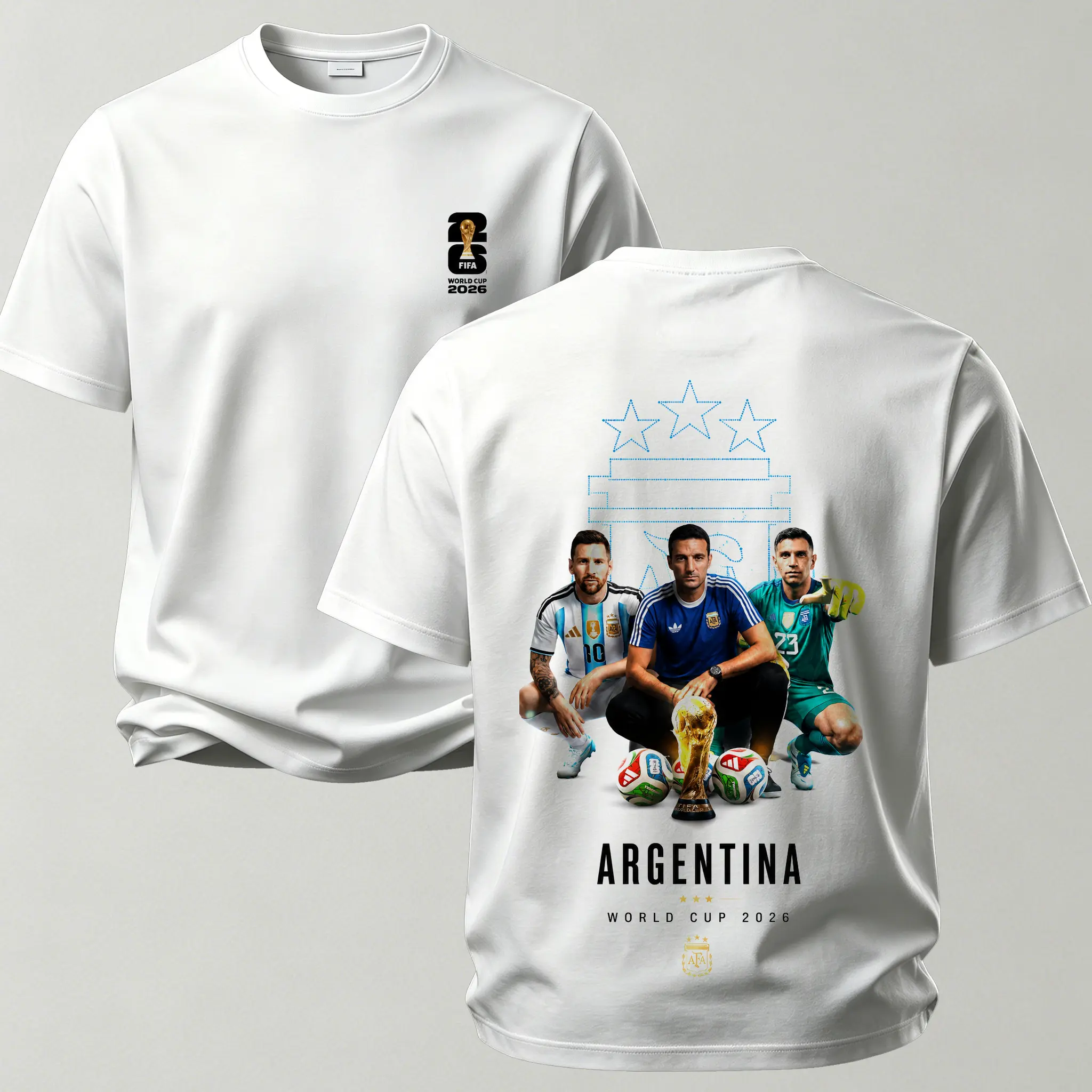 The Three Stars & Beyond Printed Unisex Oversized T-shirt