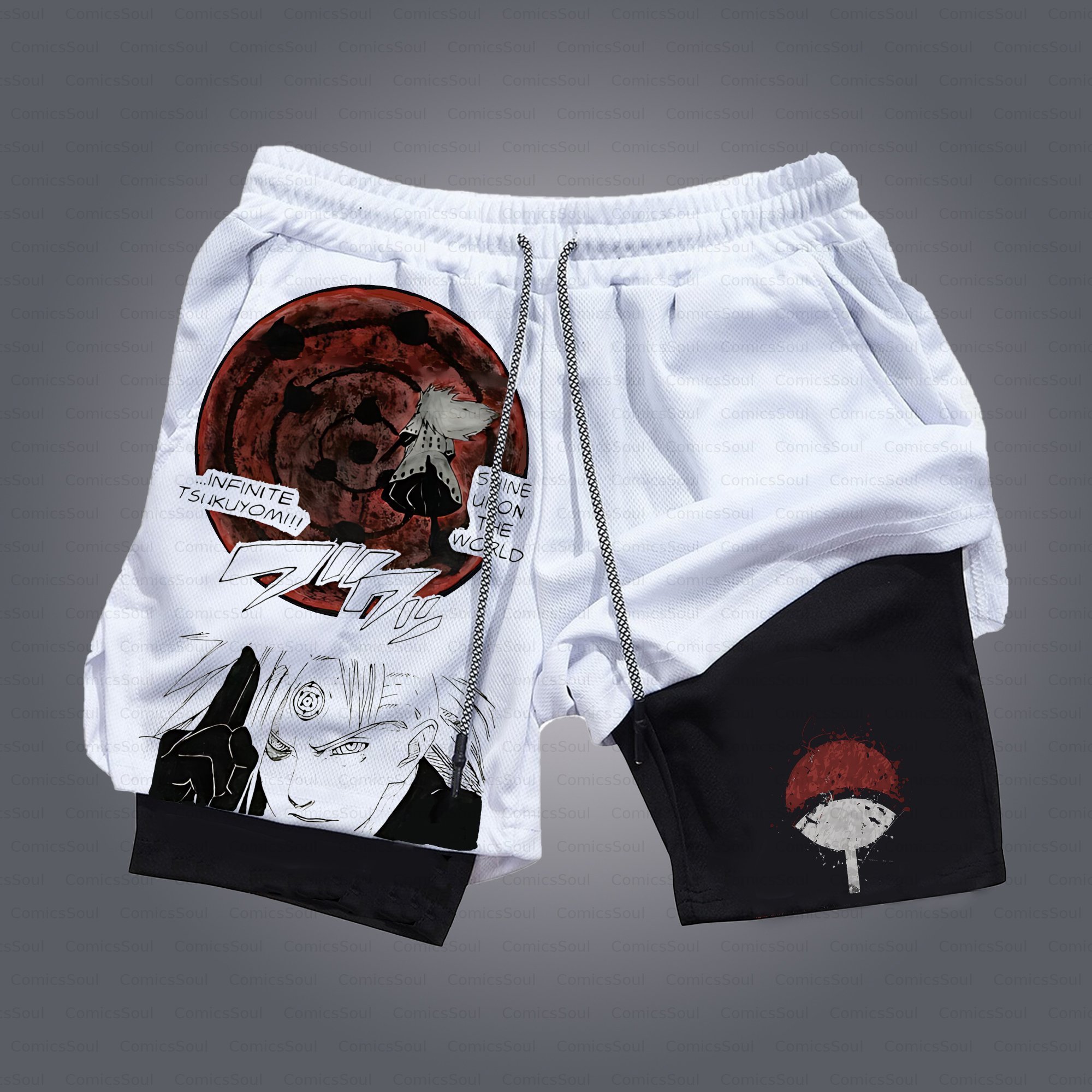 Unisex Casual Anime Streetwear Gym Shorts