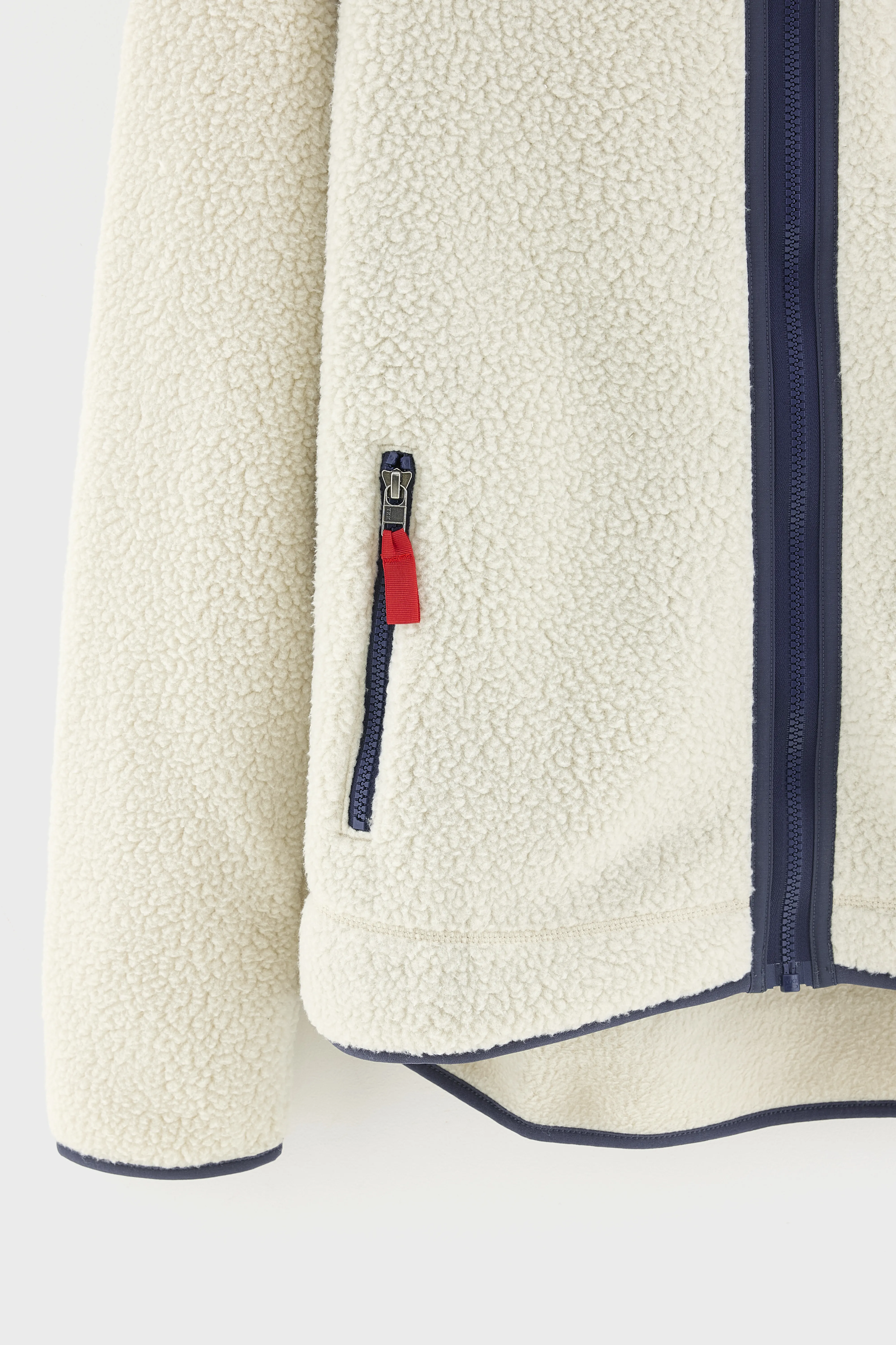 Bellerose Men's Retro Pile Fleece Jacket  (252 / M / BEIGE)