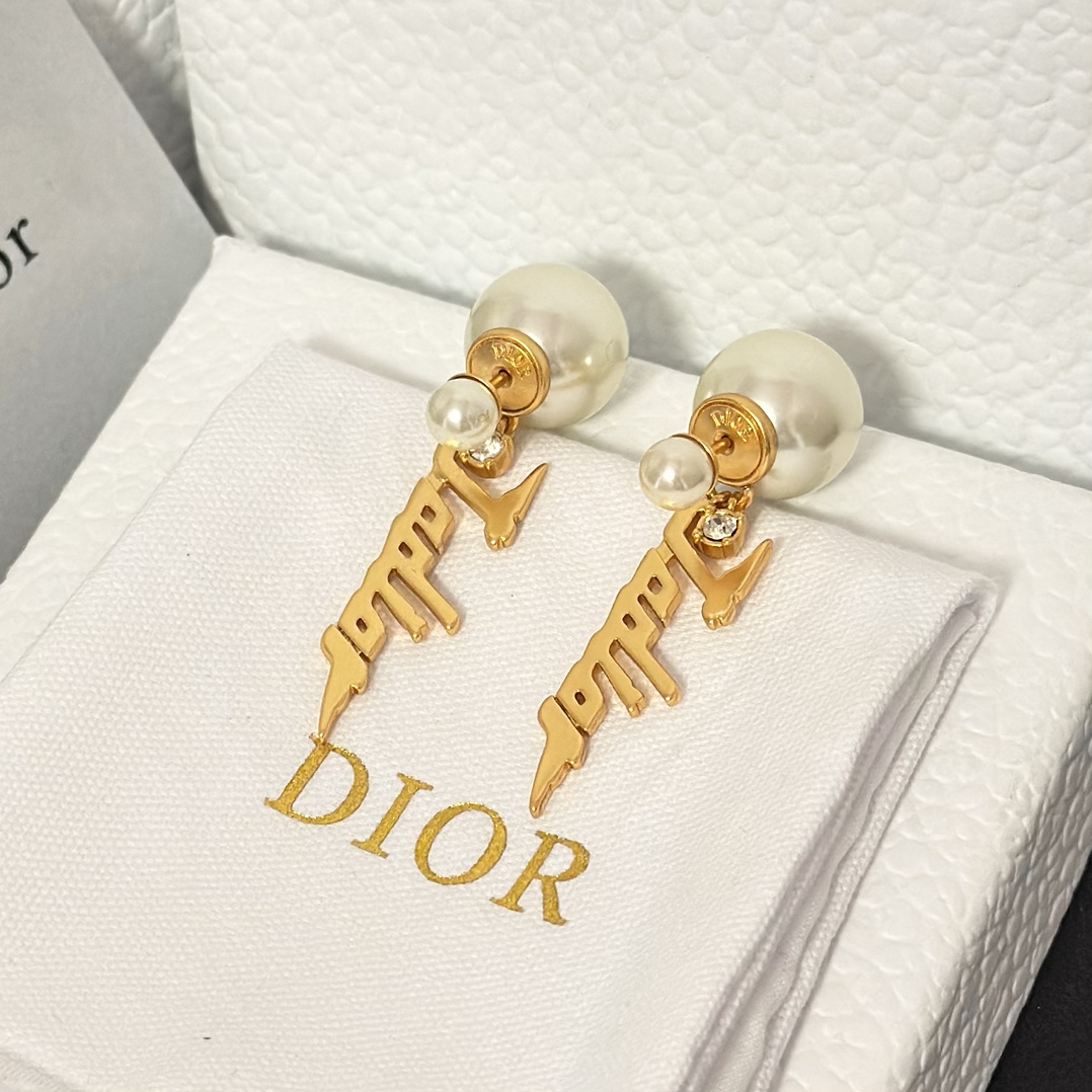 Dior Tassel JADIOR Pearl Earrings - Original Replica Club