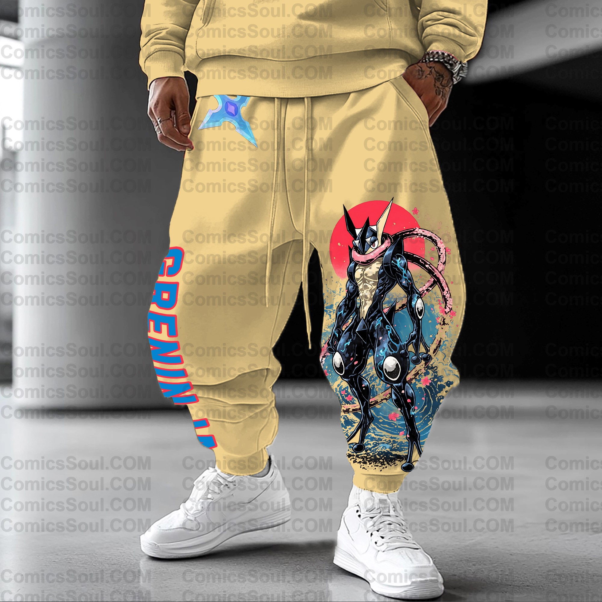 Unisex Casual Anime Streetwear Pants