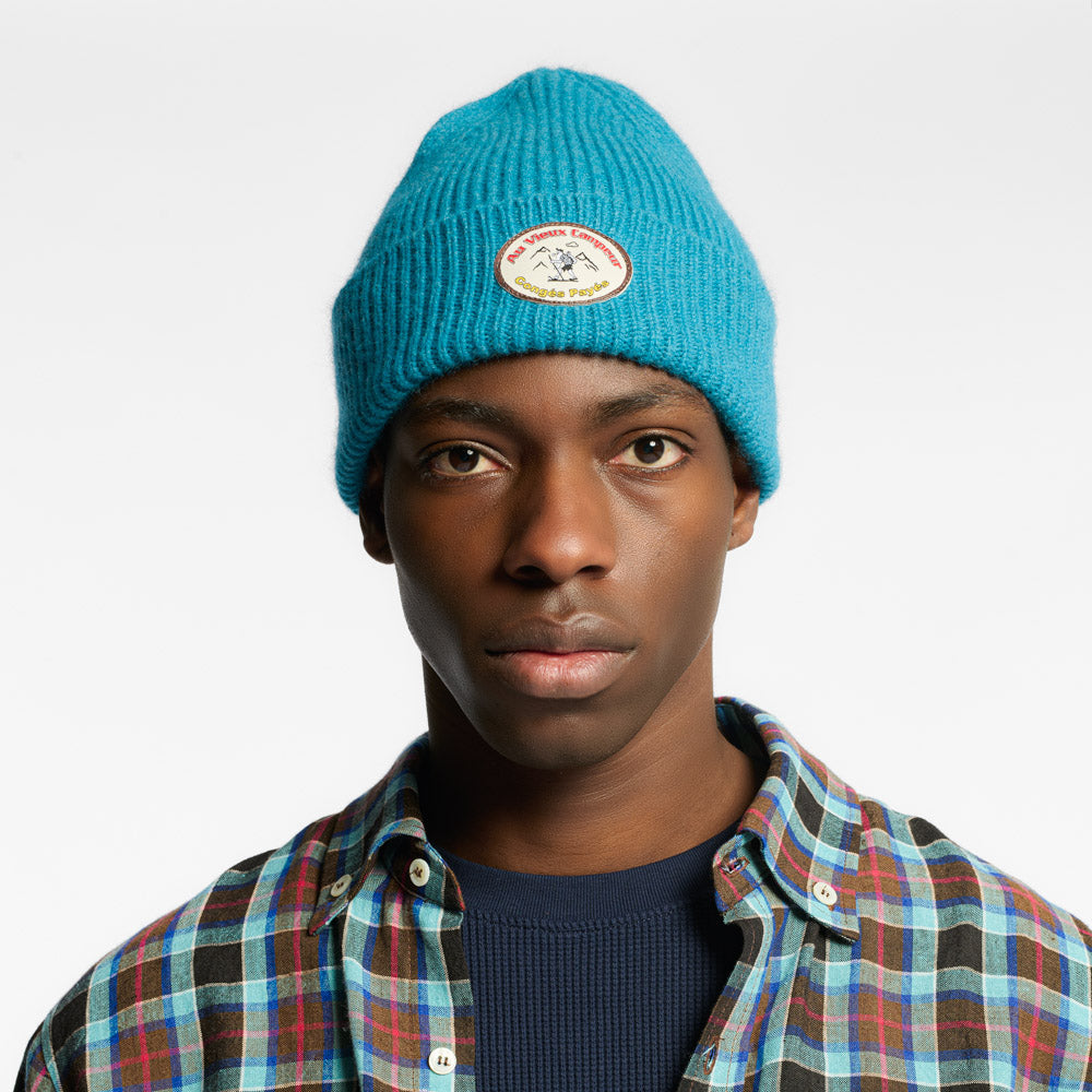 Au Vieux Campeur - Bonnet Ben - Bleu